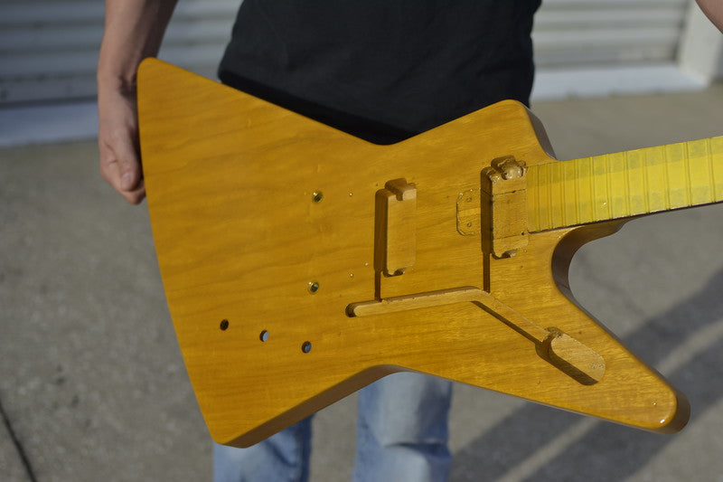 1958 Gibson Custom Shop Korina Explorer 50th Anniversary Historic Makeovers Deluxe - Brazilian Rosewood Fretboard + Throbaks!