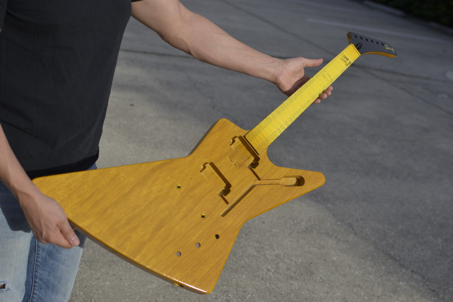 1958 Gibson Custom Shop Korina Explorer 50th Anniversary Historic Makeovers Deluxe - Brazilian Rosewood Fretboard + Throbaks!