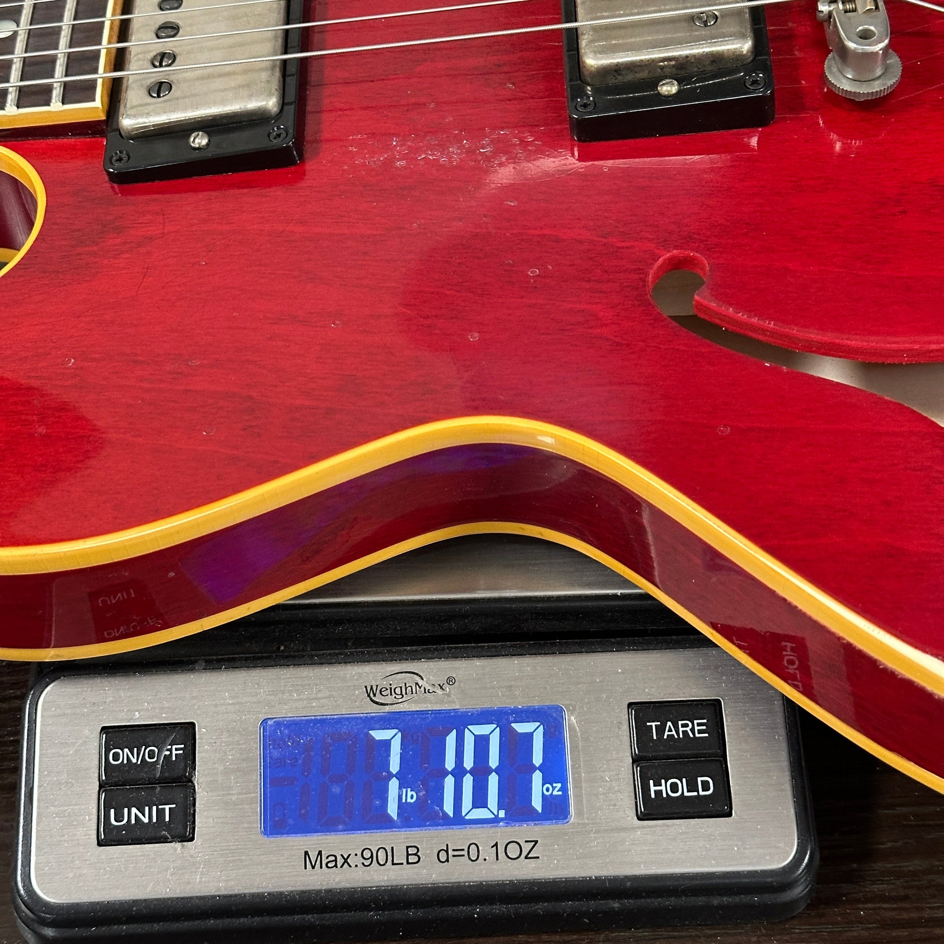 Gibson Custom 1961 ES-335 Reissue Heavy Aged 60s Cherry w/case 150693
