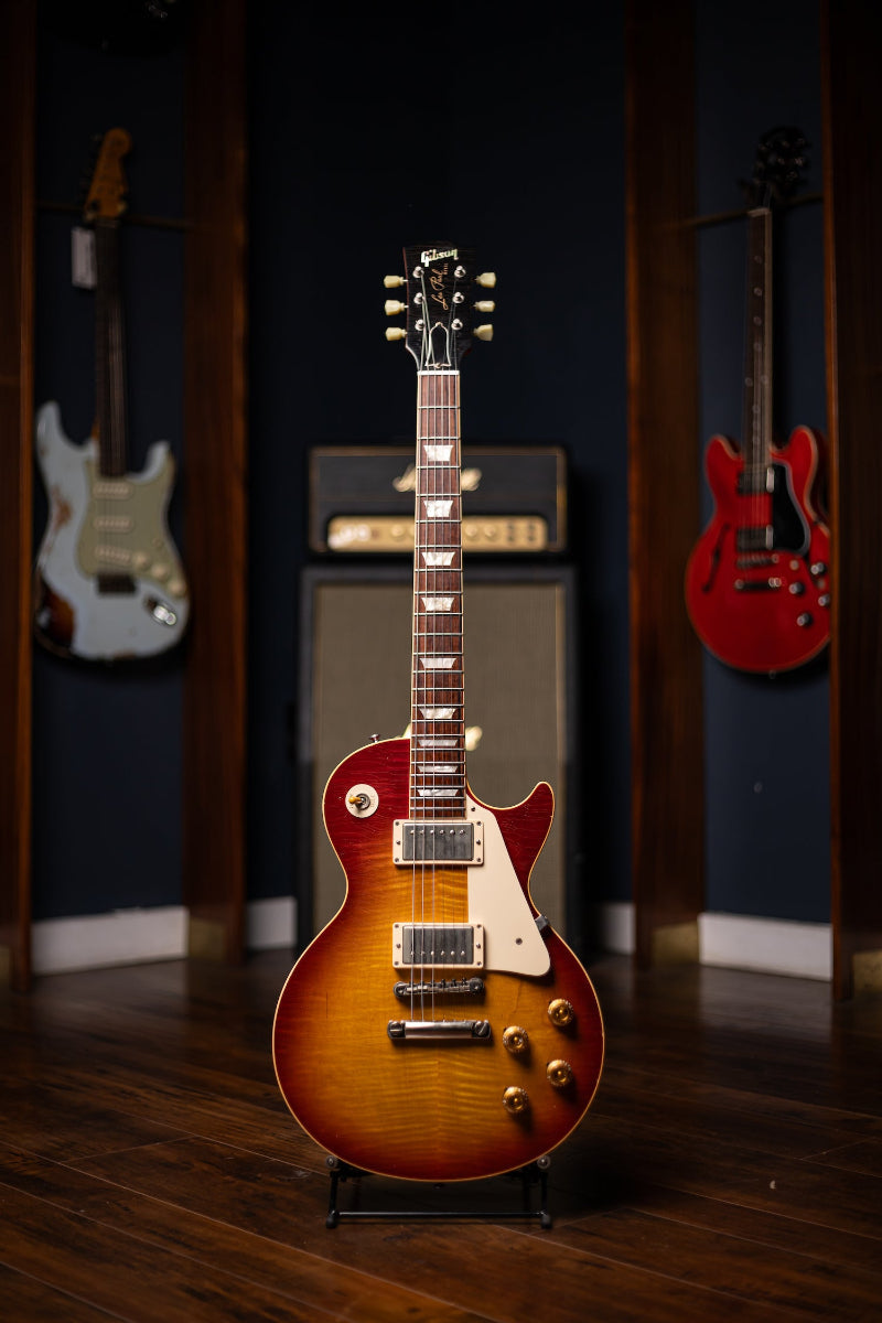 2008 Gibson Custom Shop 1958 Les Paul 50th Anniversary Tom Murphy Aged Electric Guitar - Cherry Sunburst