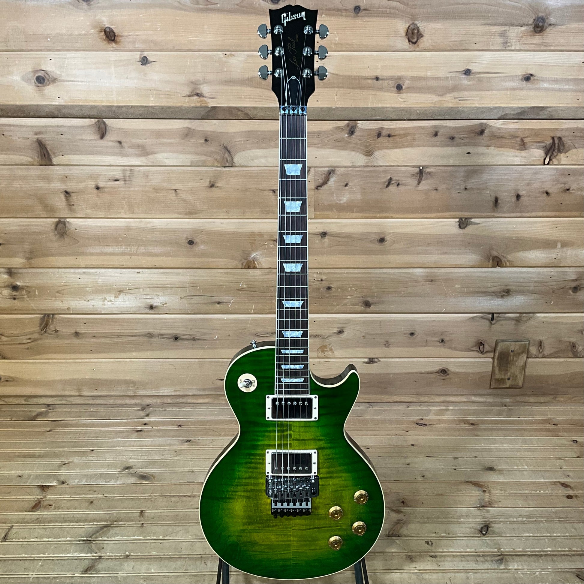 Gibson Custom Les Paul Axcess Figured Top Electric Guitar - Iguana Burst
