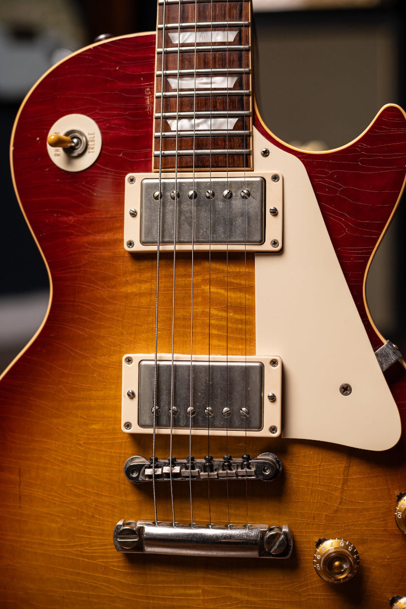 2008 Gibson Custom Shop 1958 Les Paul 50th Anniversary Tom Murphy Aged Electric Guitar - Cherry Sunburst