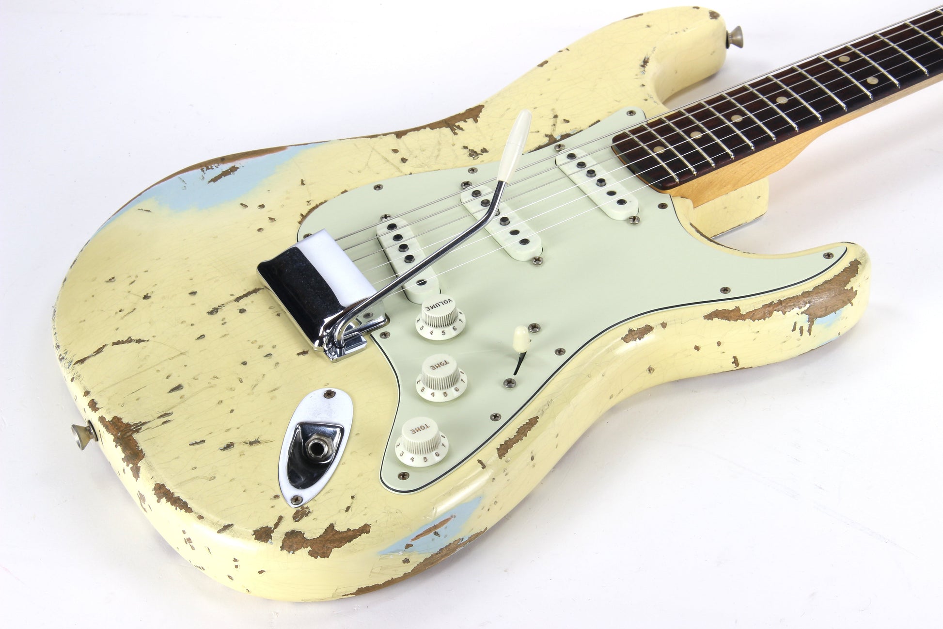 Fender Custom Shop Masterbuilt 1960 Stratocaster HEAVY RELIC '60 Strat Josefina Pups! Jason Smith! White/Sonic Blue