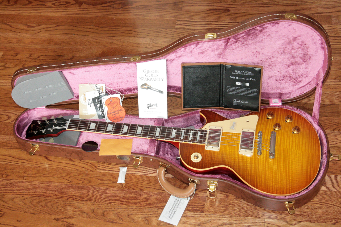 2018 Gibson 1959 Les Paul Historic Reissue! R9 59 LP ROYAL TEABURST Custom Shop TH Spec