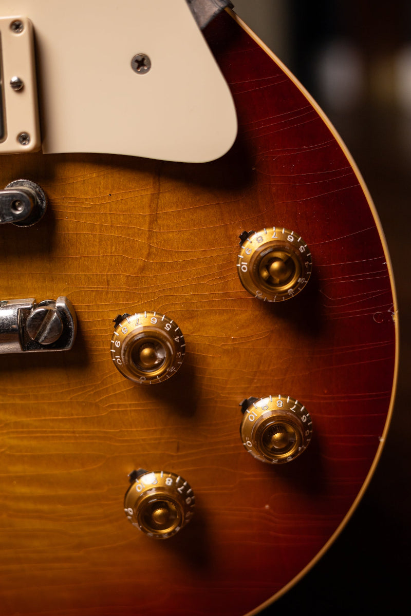 2008 Gibson Custom Shop 1958 Les Paul 50th Anniversary Tom Murphy Aged Electric Guitar - Cherry Sunburst