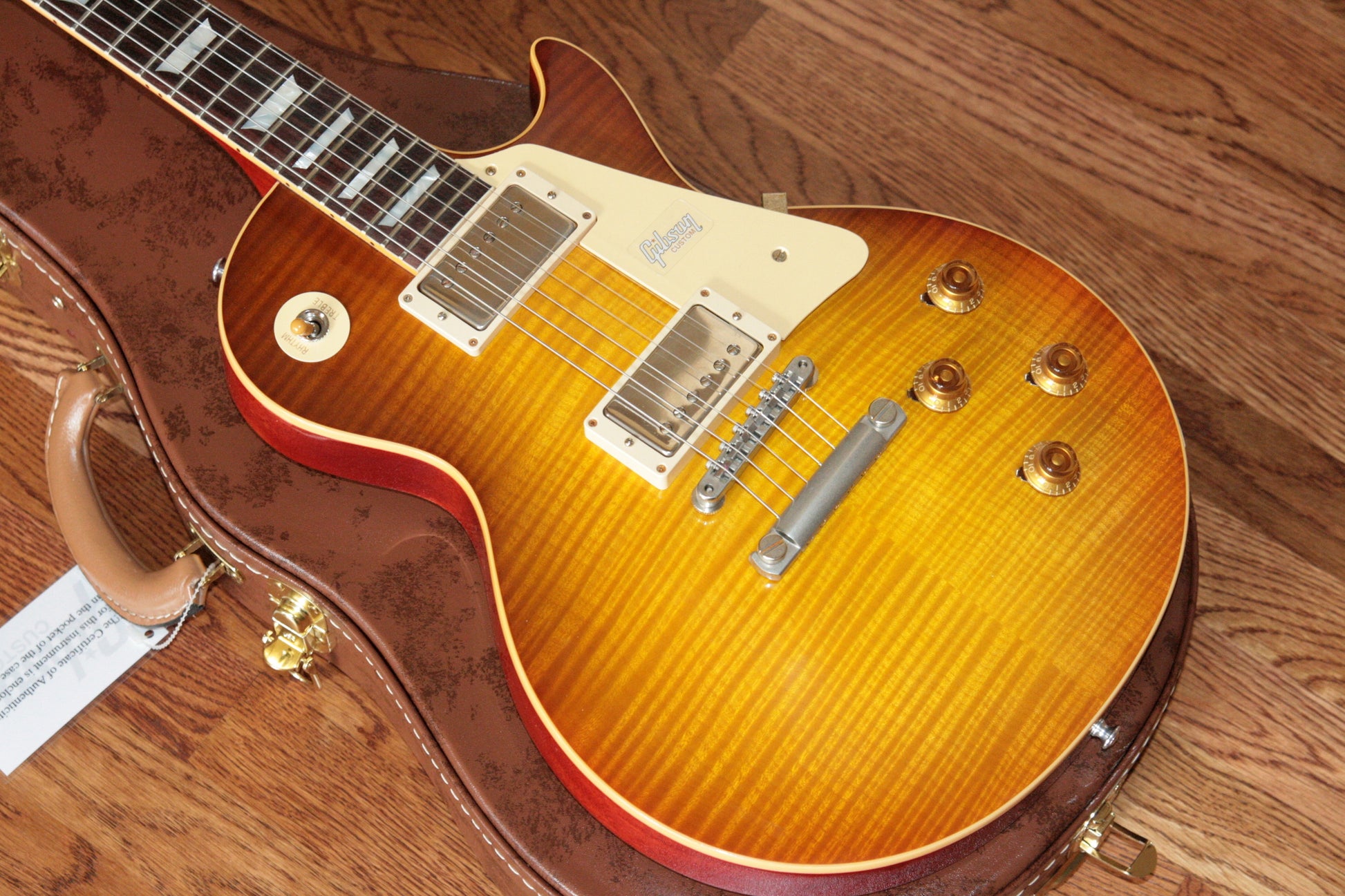 2018 Gibson 1959 Les Paul Historic Reissue! R9 59 LP ROYAL TEABURST Custom Shop TH Spec