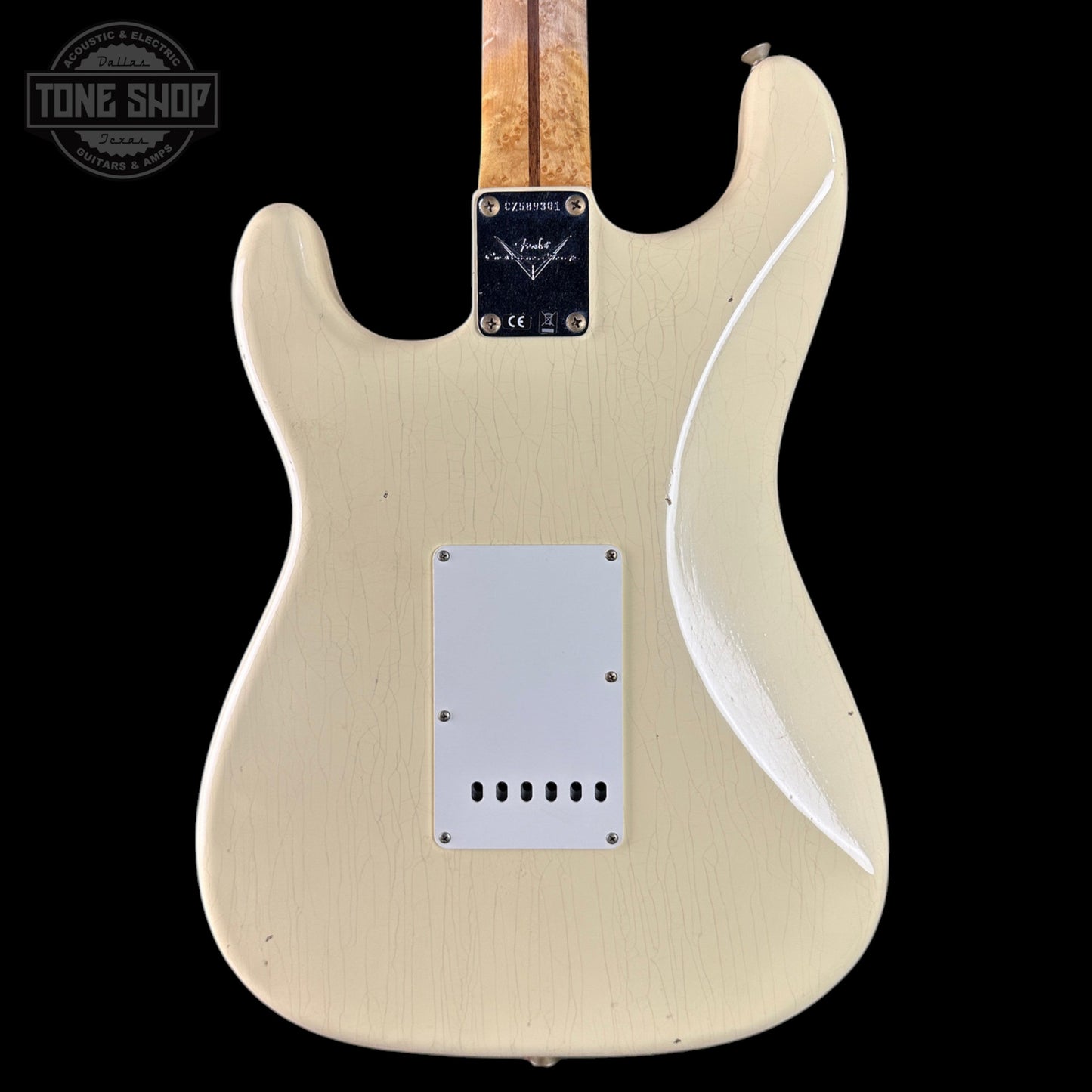 Fender Custom Shop TSG Exclusive ’57 Stratocaster Chambered Vintage White Journeyman Relic w/case CZ589301