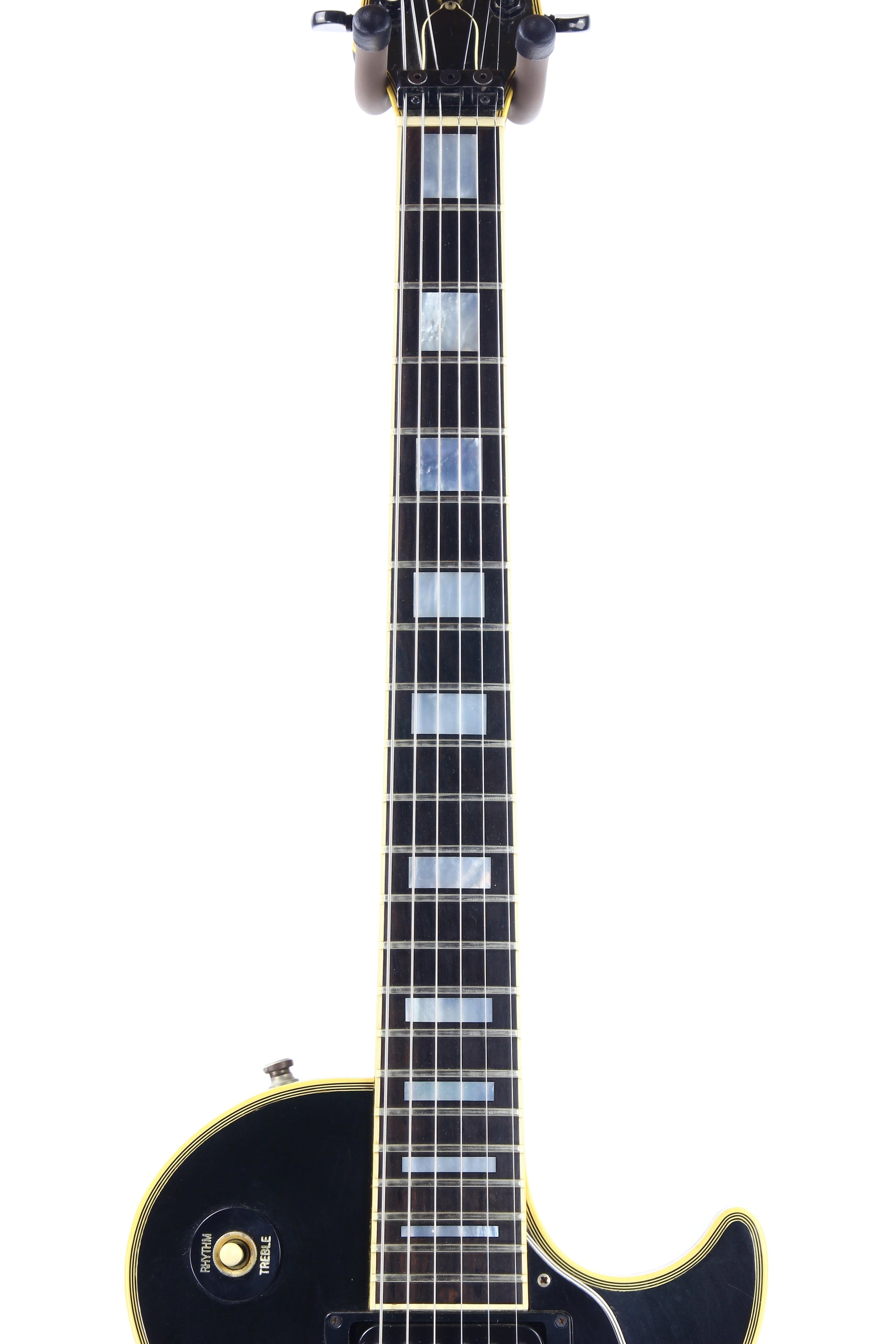 1985 Gibson Custom Shop Edition Les Paul Custom - Rare Japan-Only Model w Kahler, Black