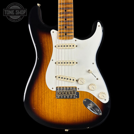 Fender Custom Shop TSG Exclusive ’57 Stratocaster Chambered 2-Tone Sunburst Journeyman Relic w/case CZ589319