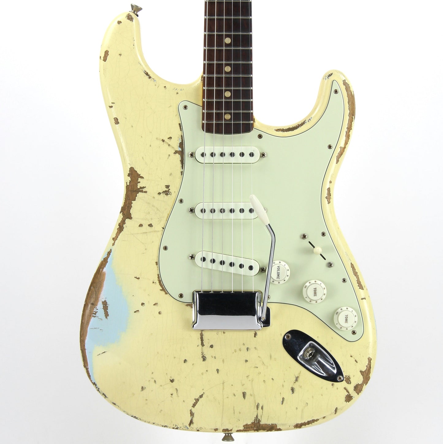 Fender Custom Shop Masterbuilt 1960 Stratocaster HEAVY RELIC '60 Strat Josefina Pups! Jason Smith! White/Sonic Blue