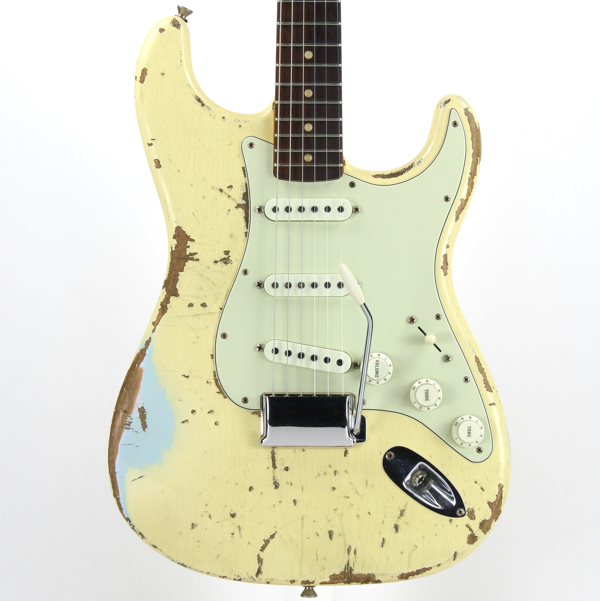 Fender Custom Shop Masterbuilt 1960 Stratocaster HEAVY RELIC '60 Strat Josefina Pups! Jason Smith! White/Sonic Blue