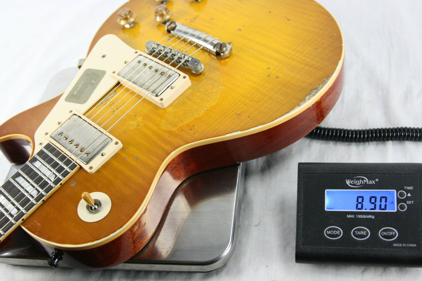 2017 Gibson Les Paul 1959 Reissue Mike McCready Signature Aged 59 Custom Shop R9