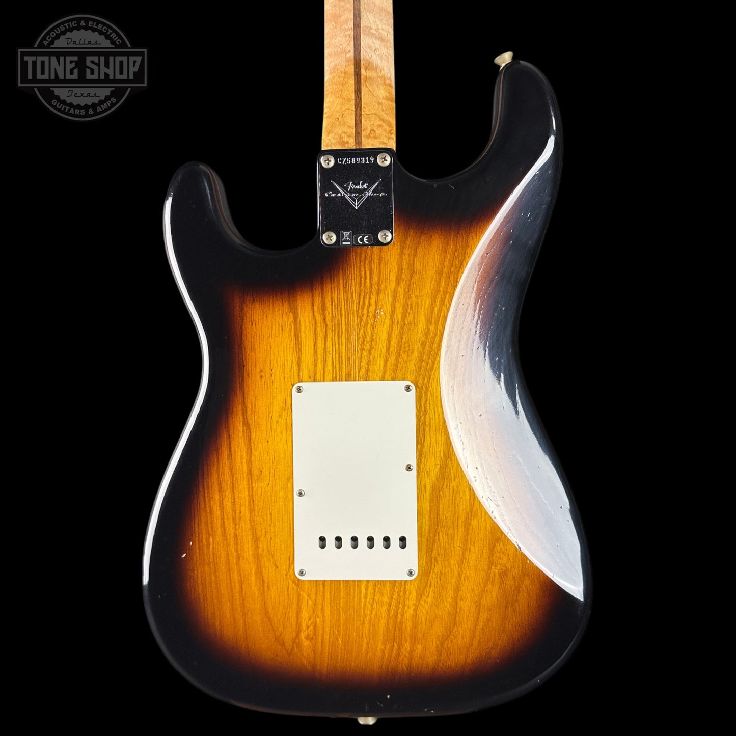 Fender Custom Shop TSG Exclusive ’57 Stratocaster Chambered 2-Tone Sunburst Journeyman Relic w/case CZ589319