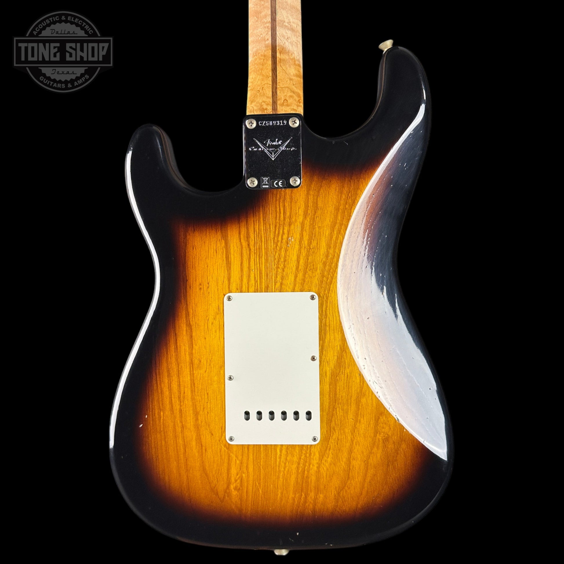 Fender Custom Shop TSG Exclusive ’57 Stratocaster Chambered 2-Tone Sunburst Journeyman Relic w/case CZ589319