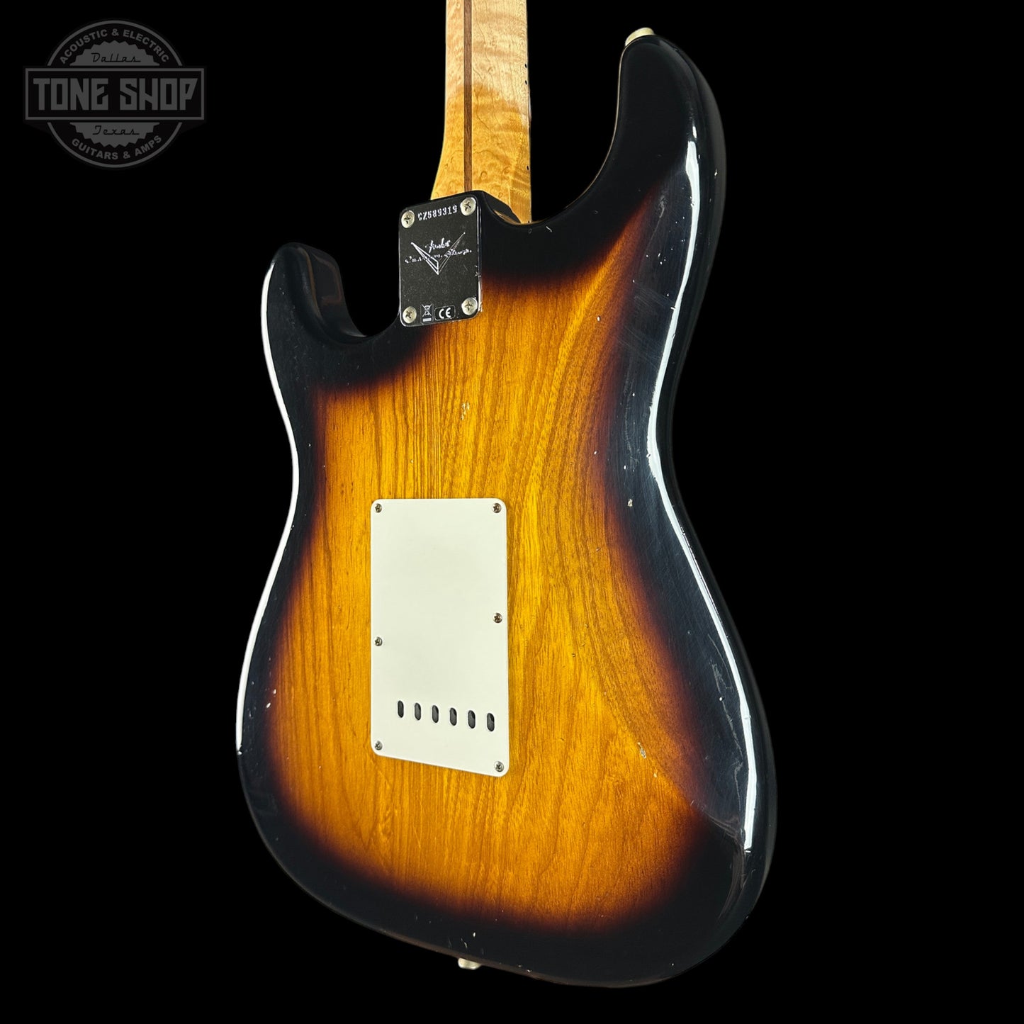 Fender Custom Shop TSG Exclusive ’57 Stratocaster Chambered 2-Tone Sunburst Journeyman Relic w/case CZ589319