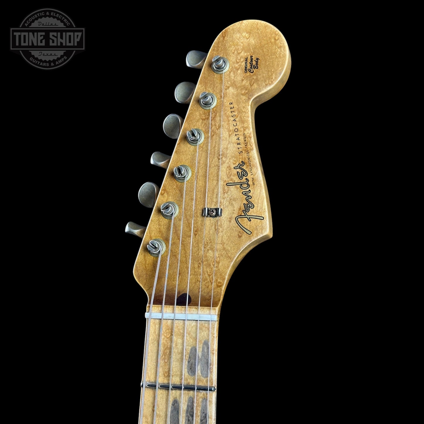 Fender Custom Shop TSG Exclusive ’57 Stratocaster Chambered Black Journeyman Relic w/case CZ589285