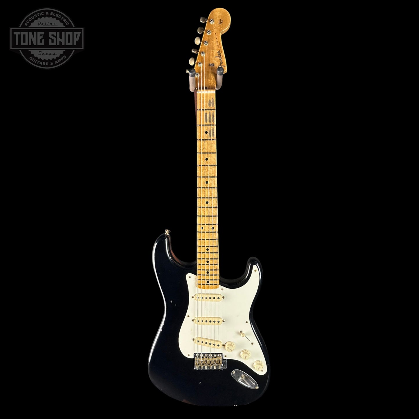 Fender Custom Shop TSG Exclusive ’57 Stratocaster Chambered Black Journeyman Relic w/case CZ589285