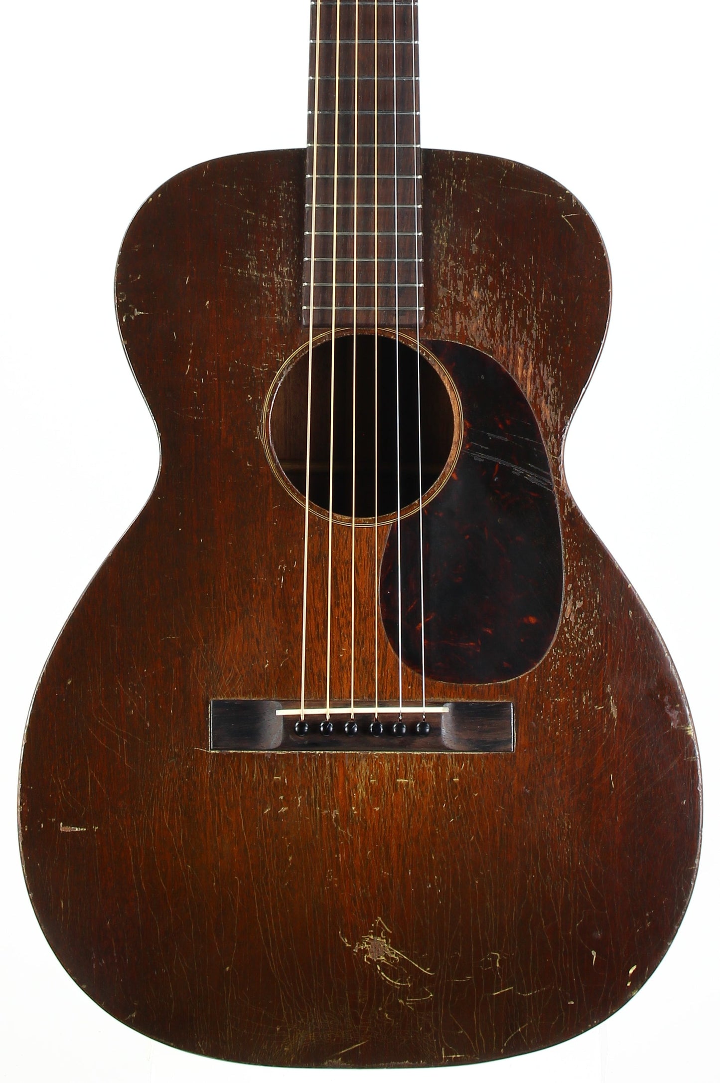 1933 Martin 0-17 Shade Top Sunburst Finish Pre-War | Small Body Mahogany Guitar 1930s Vintage, Shadetop, Shaded Top