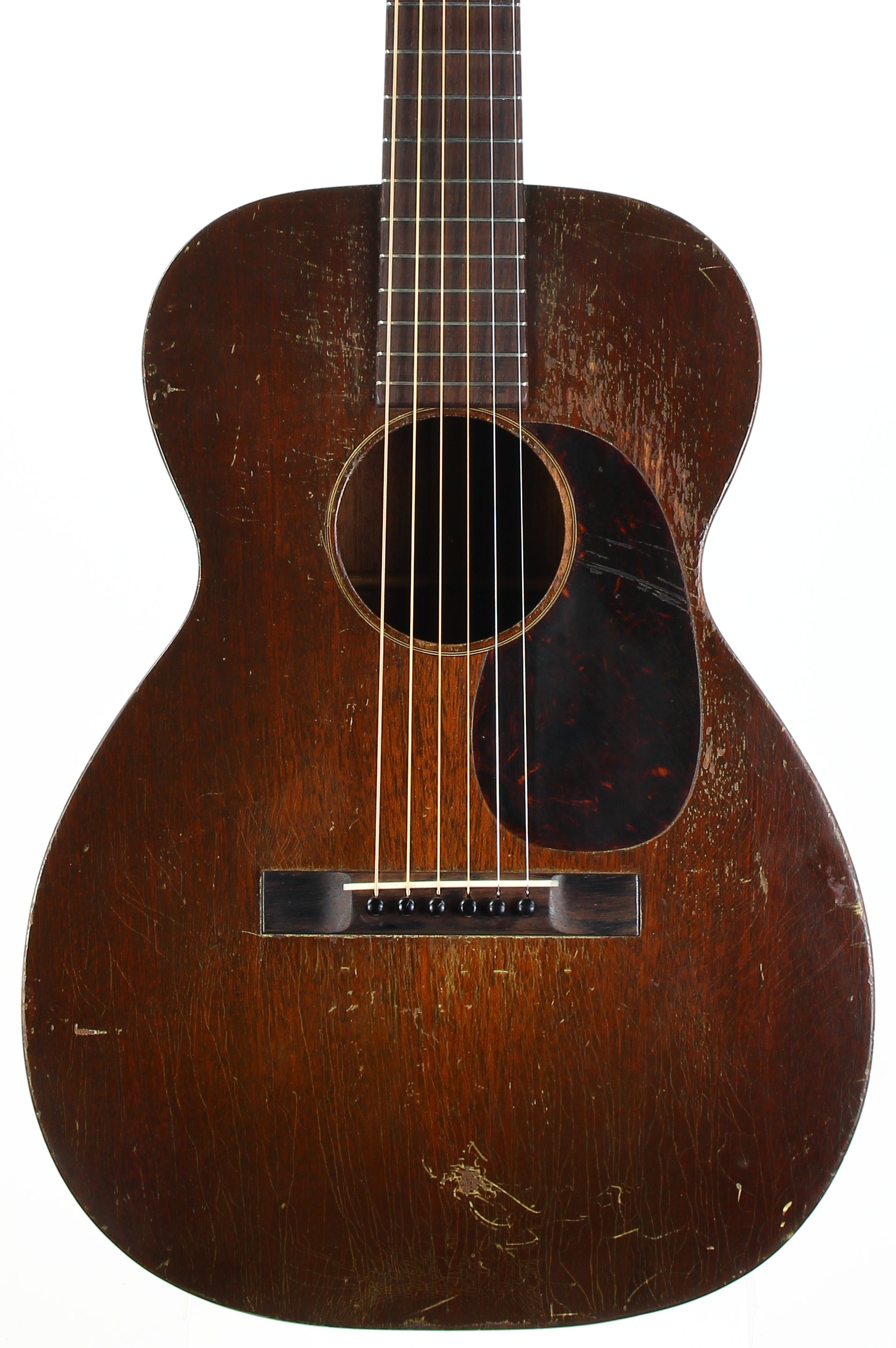 1933 Martin 0-17 Shade Top Sunburst Finish Pre-War | Small Body Mahogany Guitar 1930s Vintage, Shadetop, Shaded Top