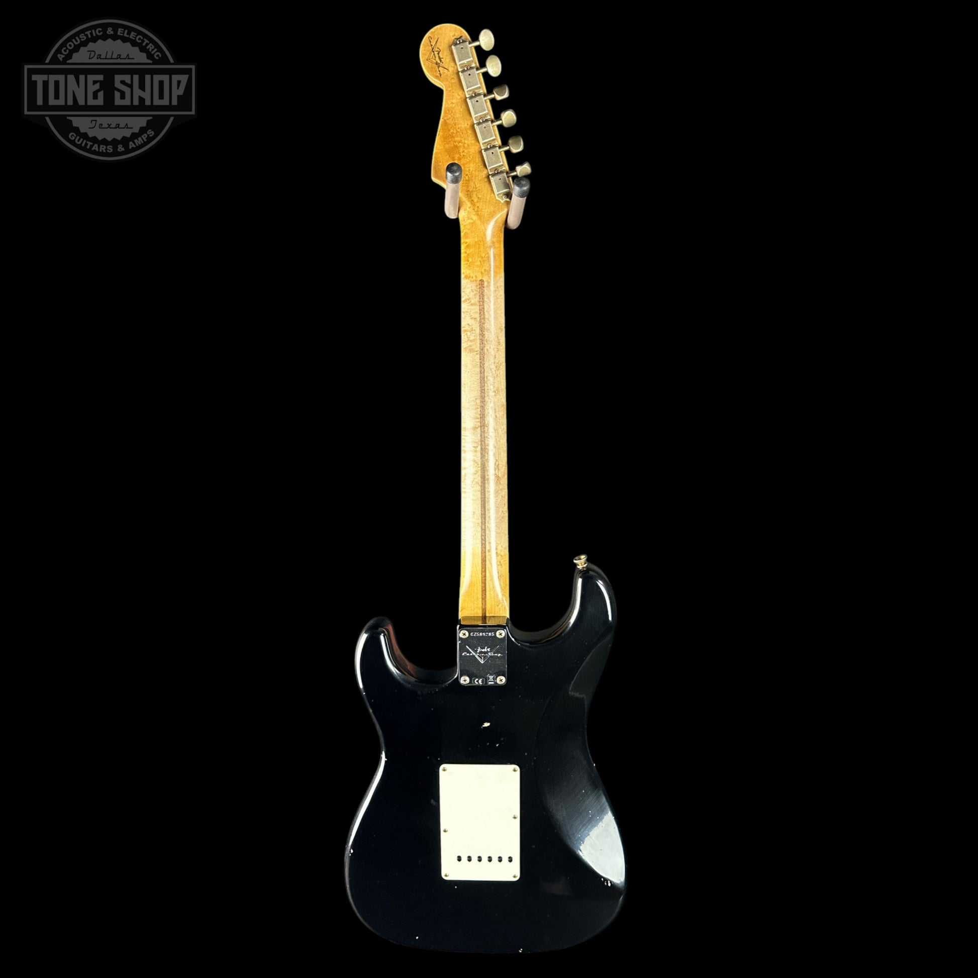 Fender Custom Shop TSG Exclusive ’57 Stratocaster Chambered Black Journeyman Relic w/case CZ589285