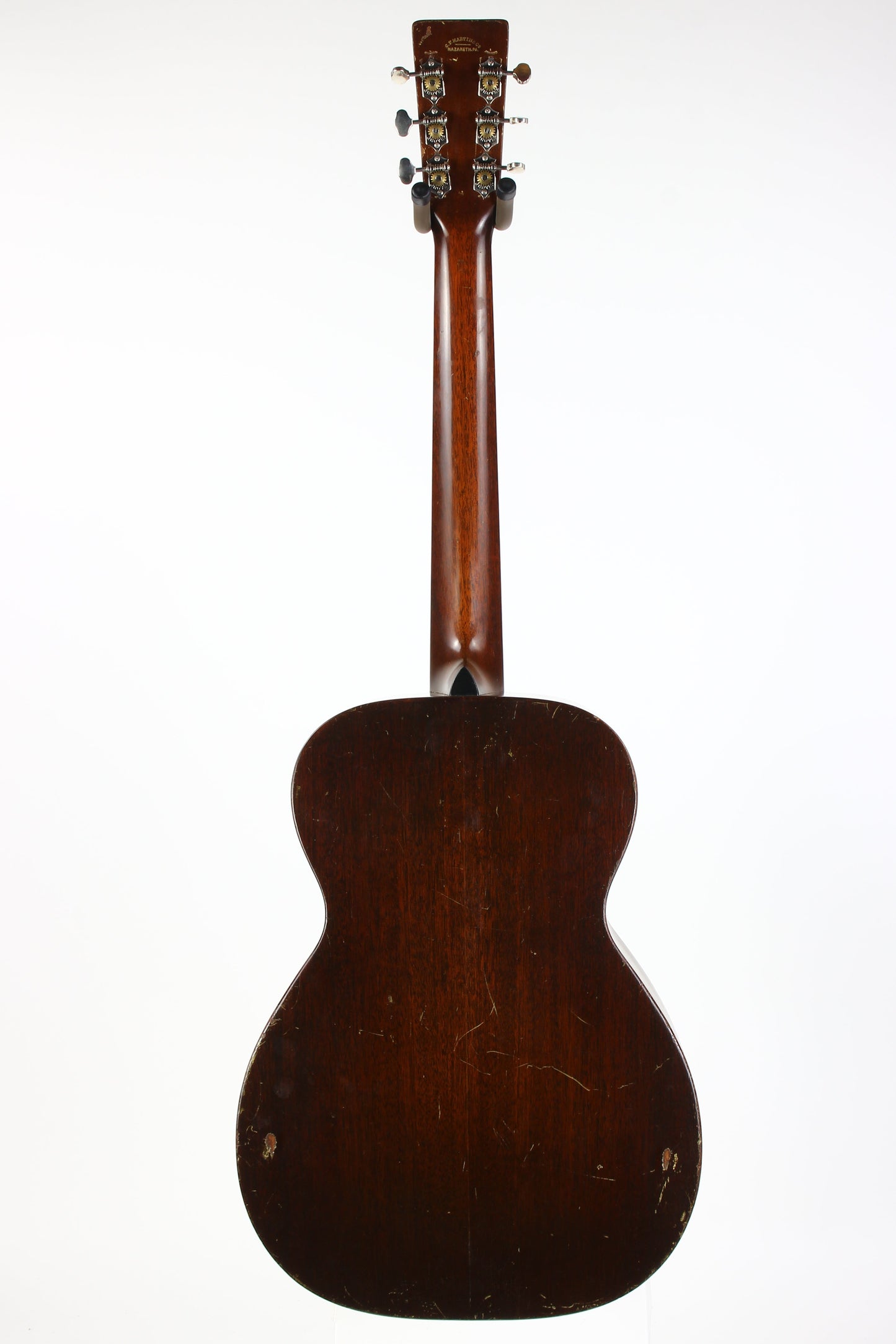 1933 Martin 0-17 Shade Top Sunburst Finish Pre-War | Small Body Mahogany Guitar 1930s Vintage, Shadetop, Shaded Top