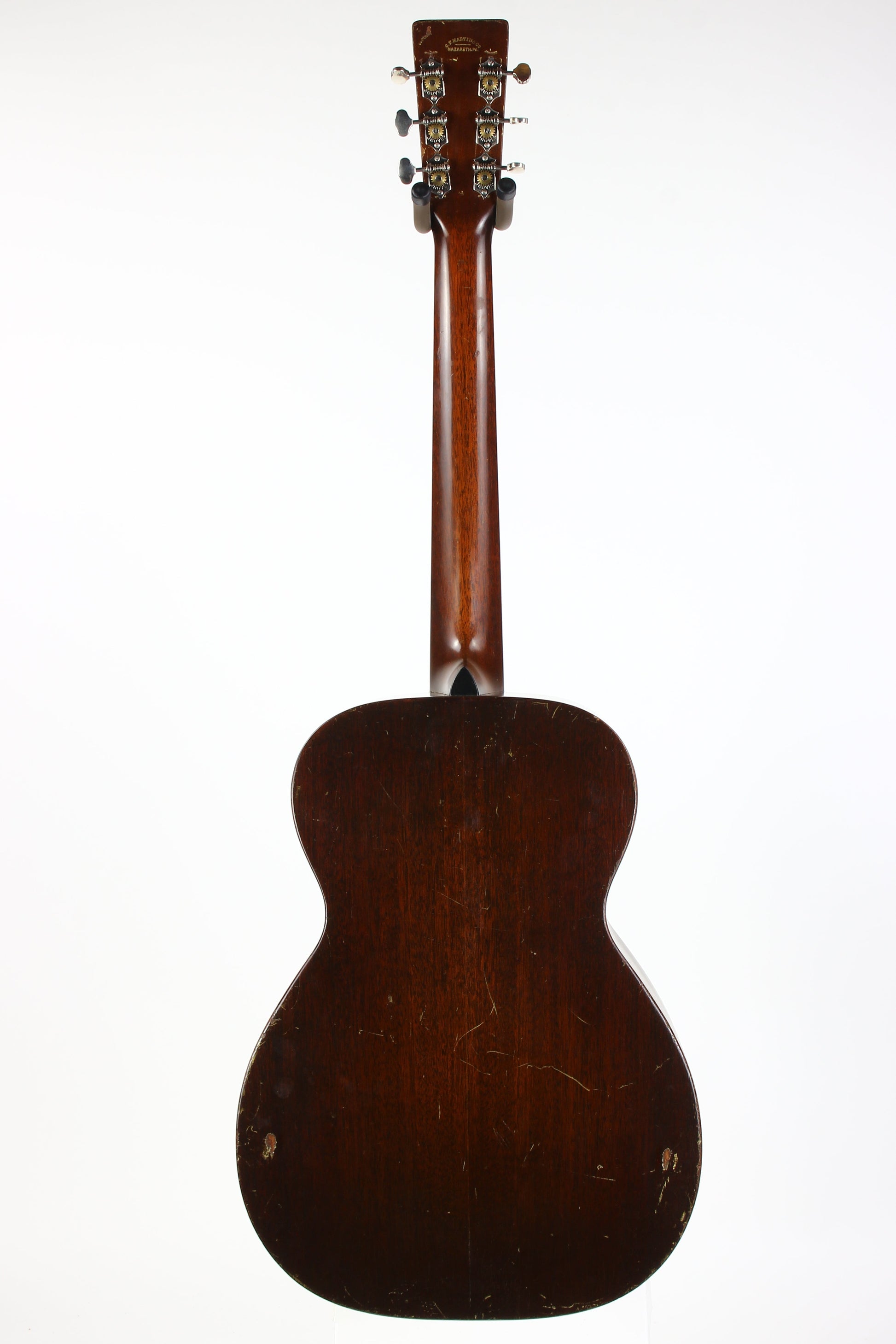 1933 Martin 0-17 Shade Top Sunburst Finish Pre-War | Small Body Mahogany Guitar 1930s Vintage, Shadetop, Shaded Top