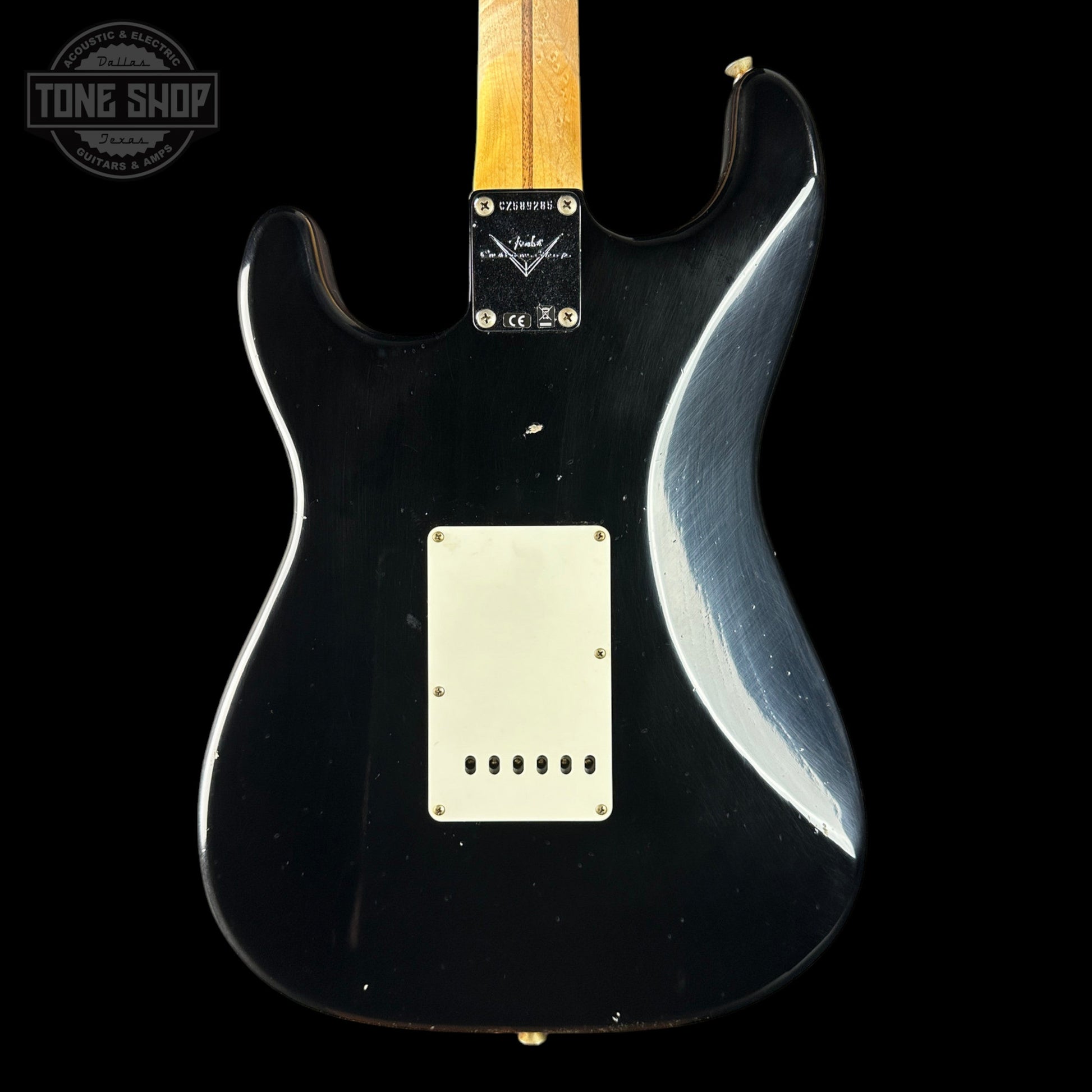 Fender Custom Shop TSG Exclusive ’57 Stratocaster Chambered Black Journeyman Relic w/case CZ589285
