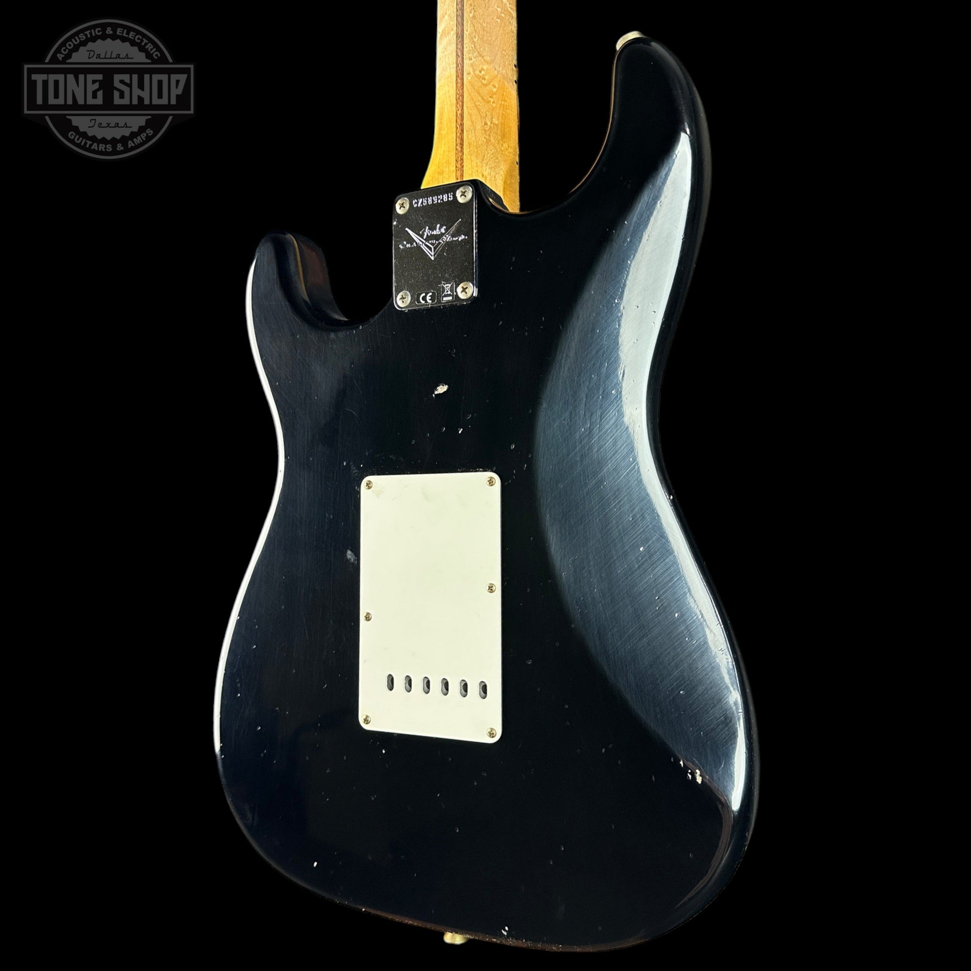 Fender Custom Shop TSG Exclusive ’57 Stratocaster Chambered Black Journeyman Relic w/case CZ589285