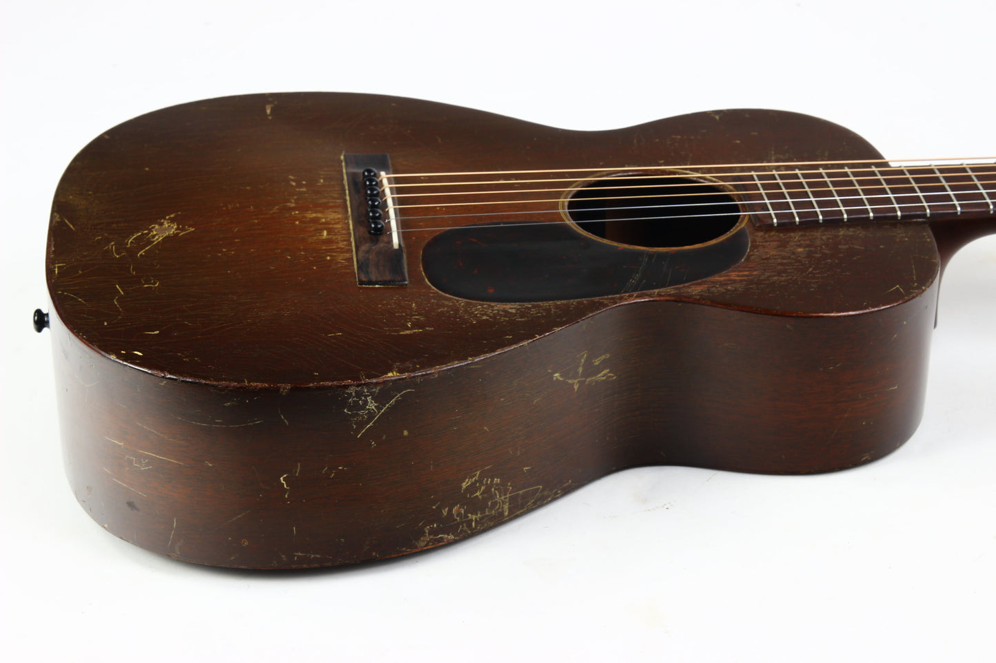 1933 Martin 0-17 Shade Top Sunburst Finish Pre-War | Small Body Mahogany Guitar 1930s Vintage, Shadetop, Shaded Top