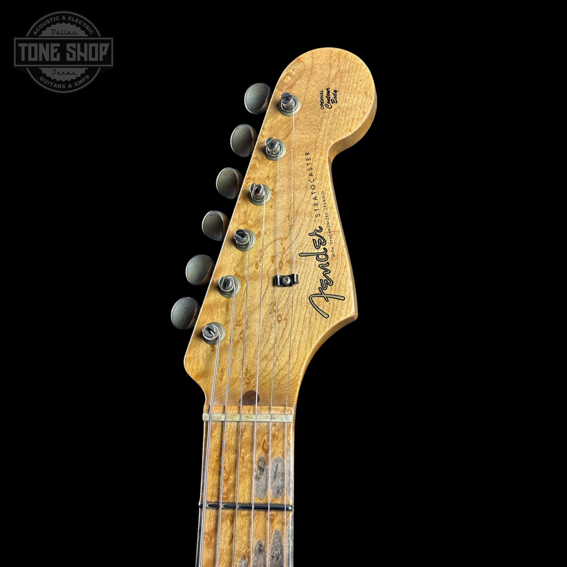 Fender Custom Shop TSG Exclusive ’57 Stratocaster Chambered Black Journeyman Relic w/case CZ589026