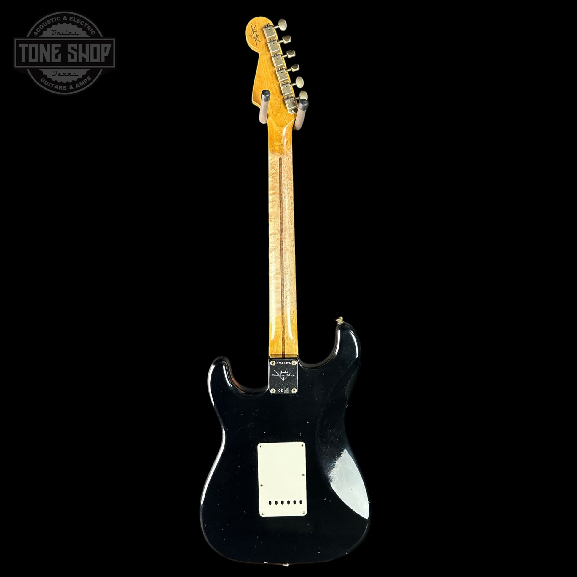 Fender Custom Shop TSG Exclusive ’57 Stratocaster Chambered Black Journeyman Relic w/case CZ589026