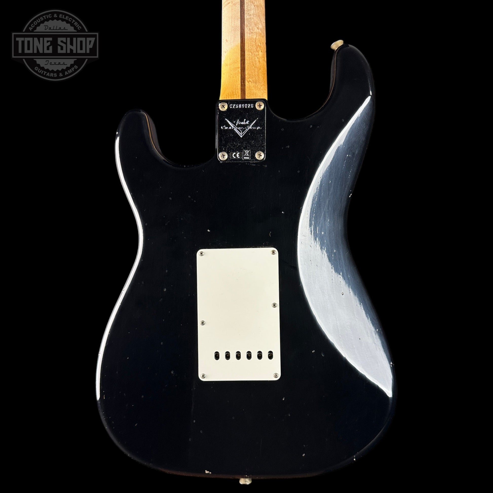 Fender Custom Shop TSG Exclusive ’57 Stratocaster Chambered Black Journeyman Relic w/case CZ589026