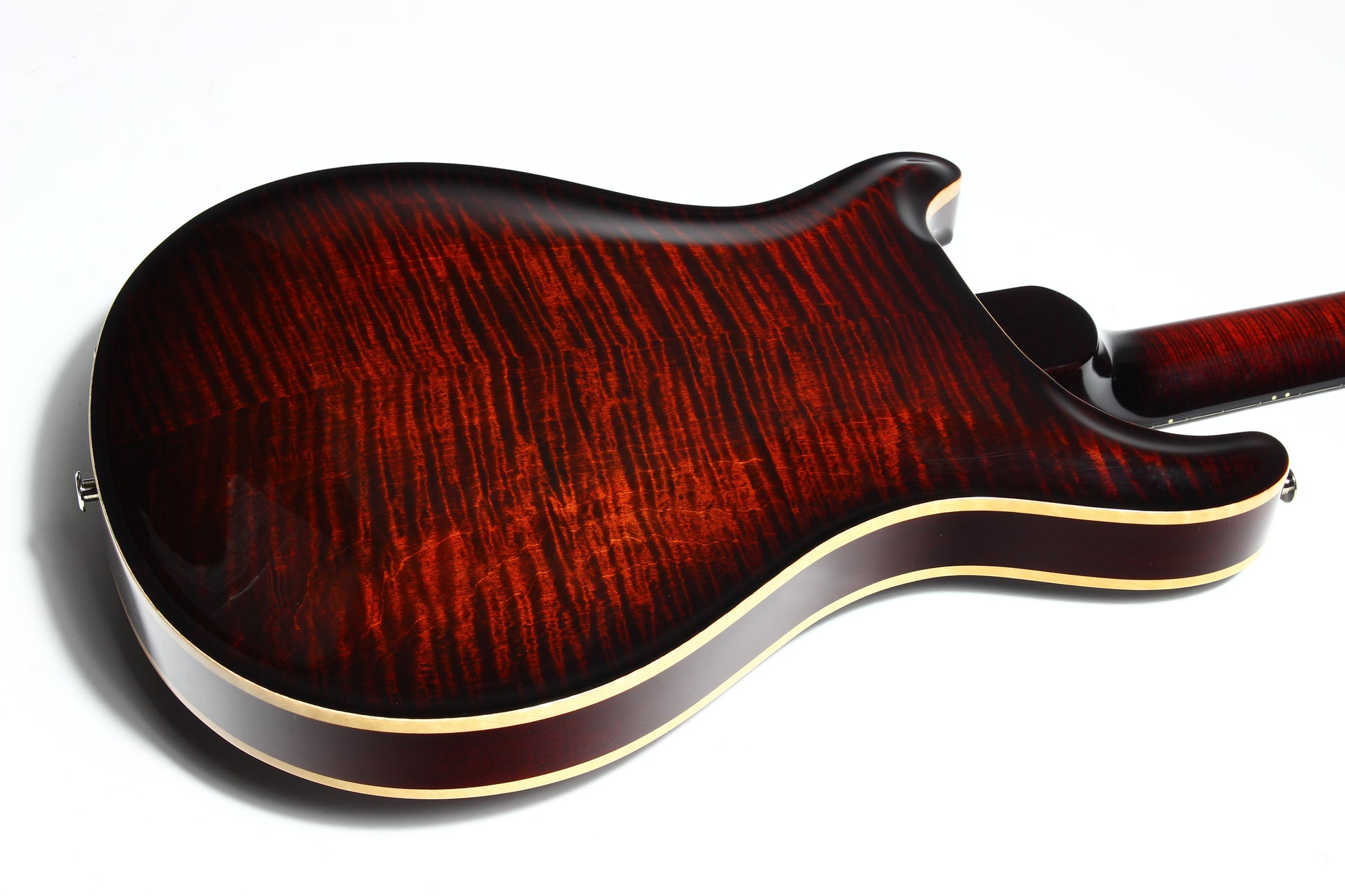 2017 PRS Wood Library Hollowbody II Piezo -- 10 Top, Ebony Board, Flame Maple Neck, ONLY 5.7 LBS!!!
