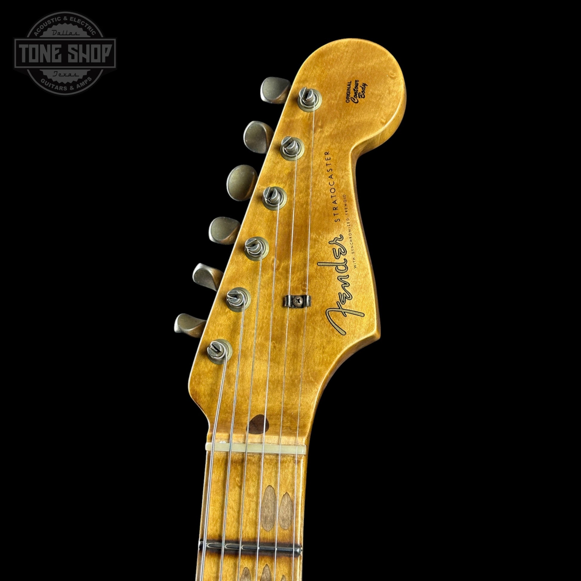 Fender Custom Shop TSG Exclusive ’57 Stratocaster Chambered Black Journeyman Relic w/case CZ589306