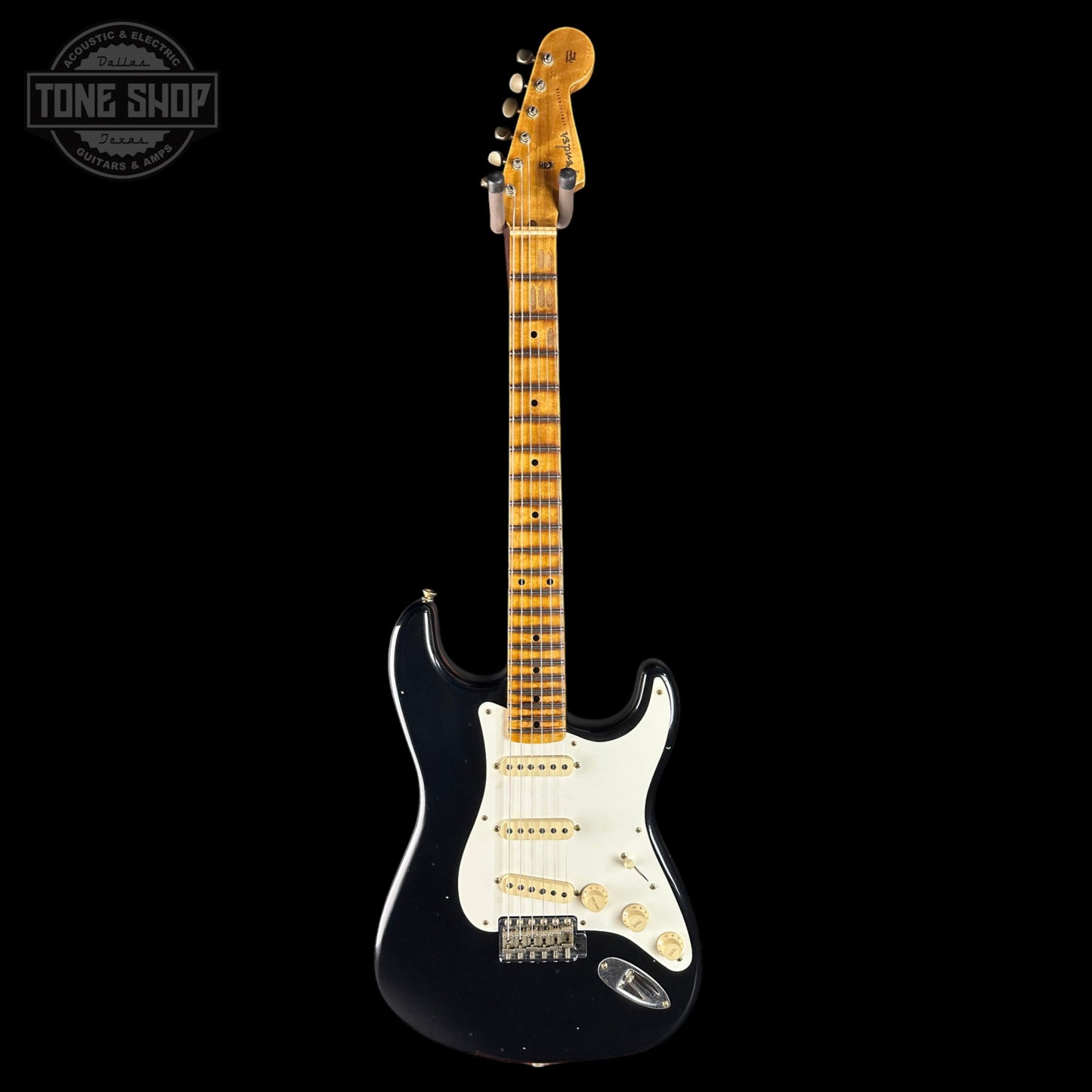 Fender Custom Shop TSG Exclusive ’57 Stratocaster Chambered Black Journeyman Relic w/case CZ589306
