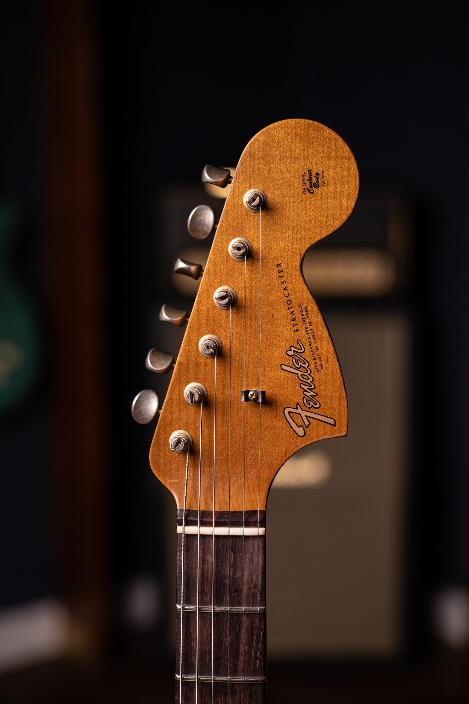 Used 2023 Fender Custom Shop Limited Edition Roasted "Big Head" Stratocaster® Relic® Electric Guitar - Aged Vintage White