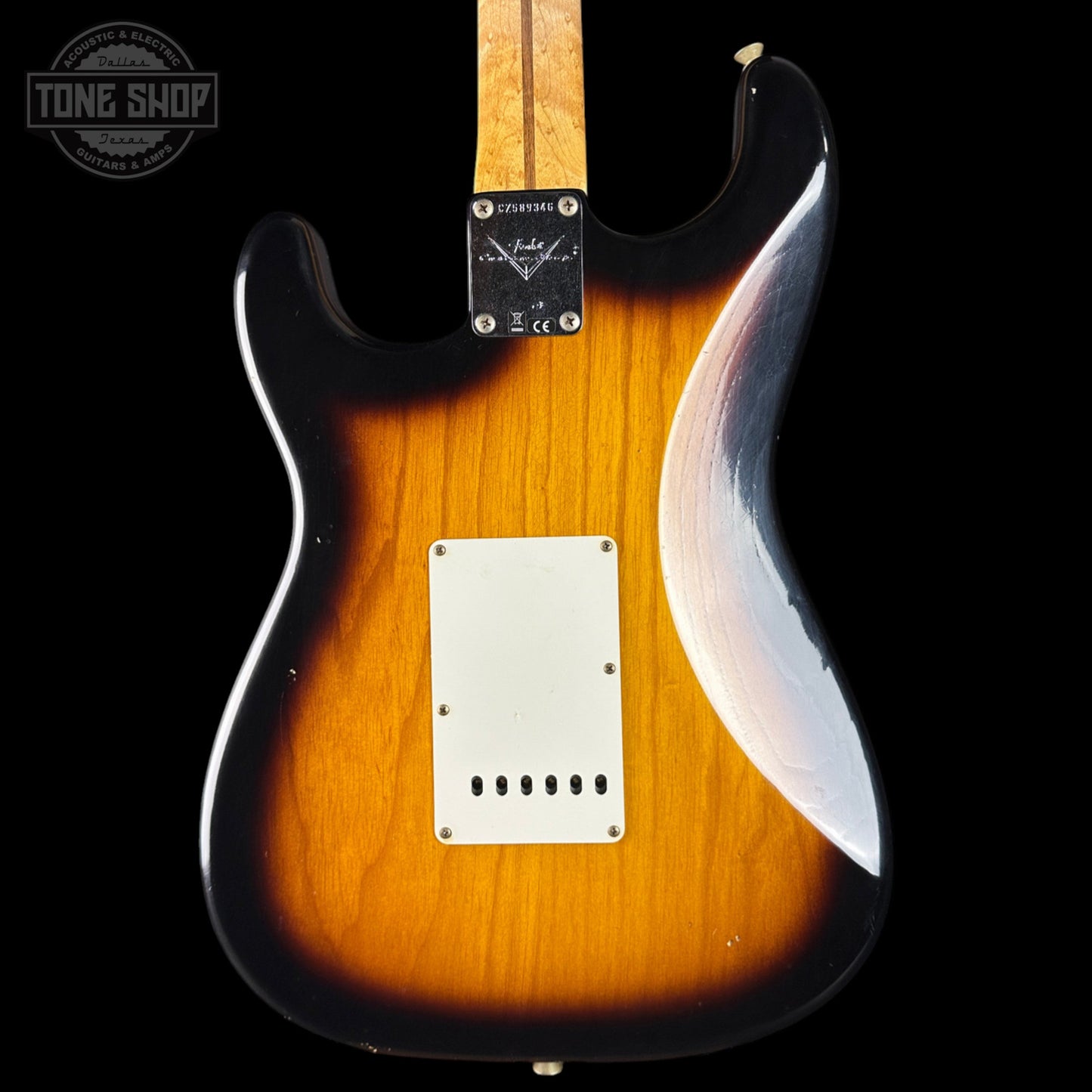 Fender Custom Shop TSG Exclusive ’57 Stratocaster Chambered 2-Tone Sunburst Journeyman Relic w/case CZ589346
