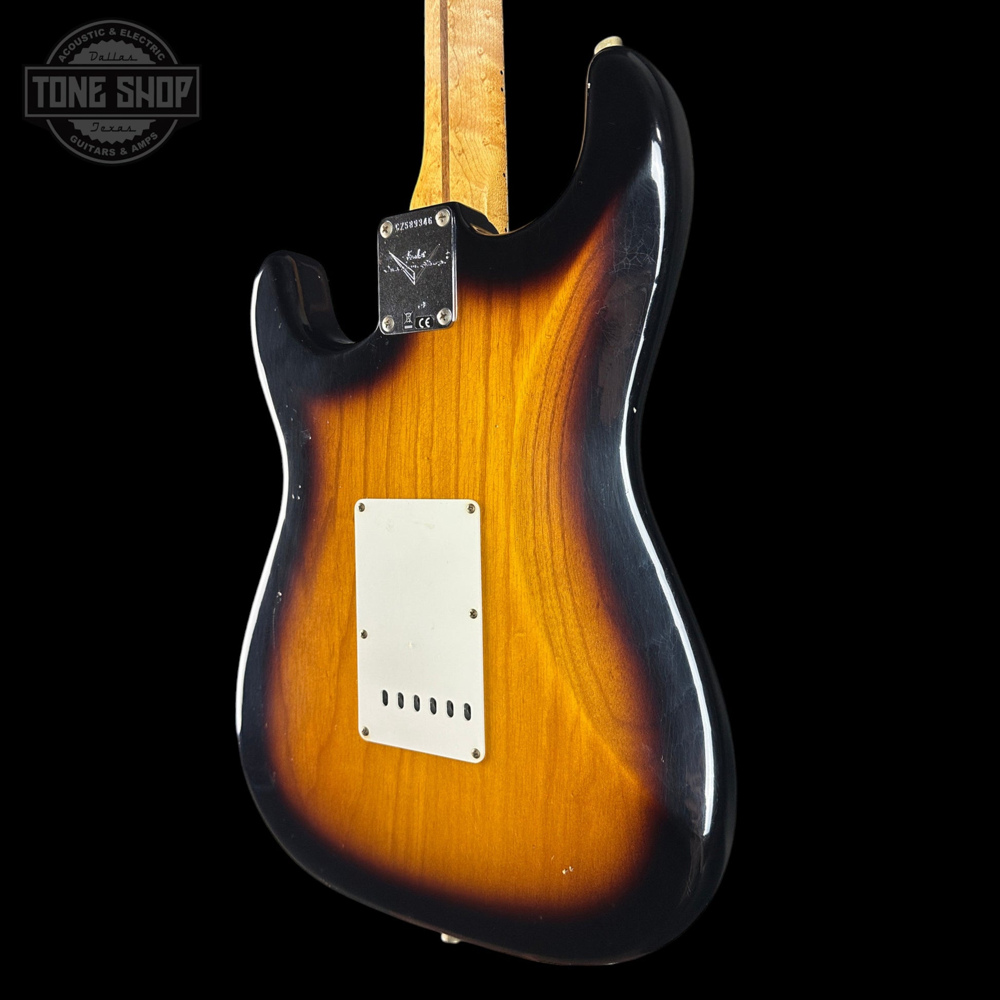 Fender Custom Shop TSG Exclusive ’57 Stratocaster Chambered 2-Tone Sunburst Journeyman Relic w/case CZ589346
