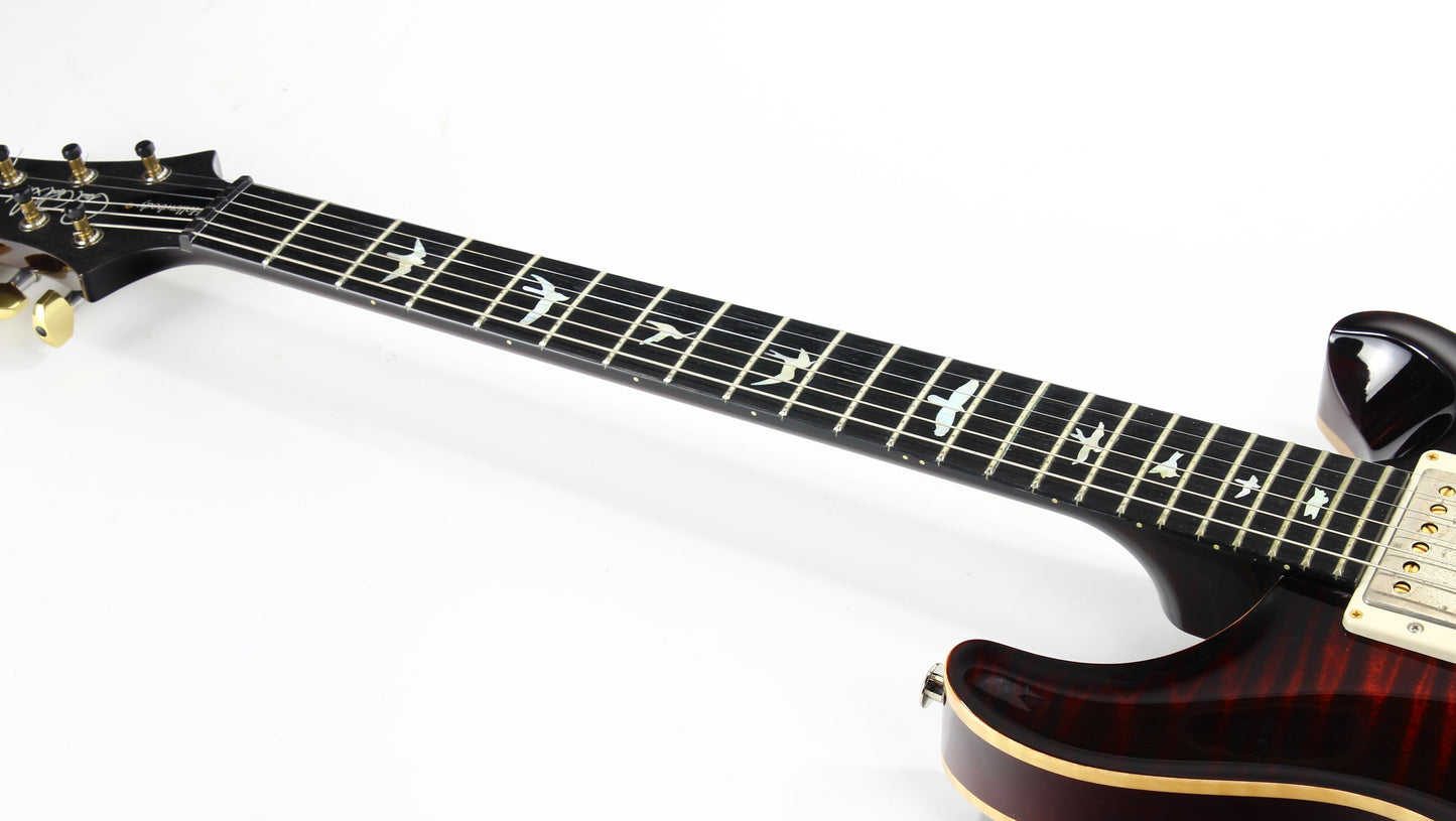 2017 PRS Wood Library Hollowbody II Piezo -- 10 Top, Ebony Board, Flame Maple Neck, ONLY 5.7 LBS!!!