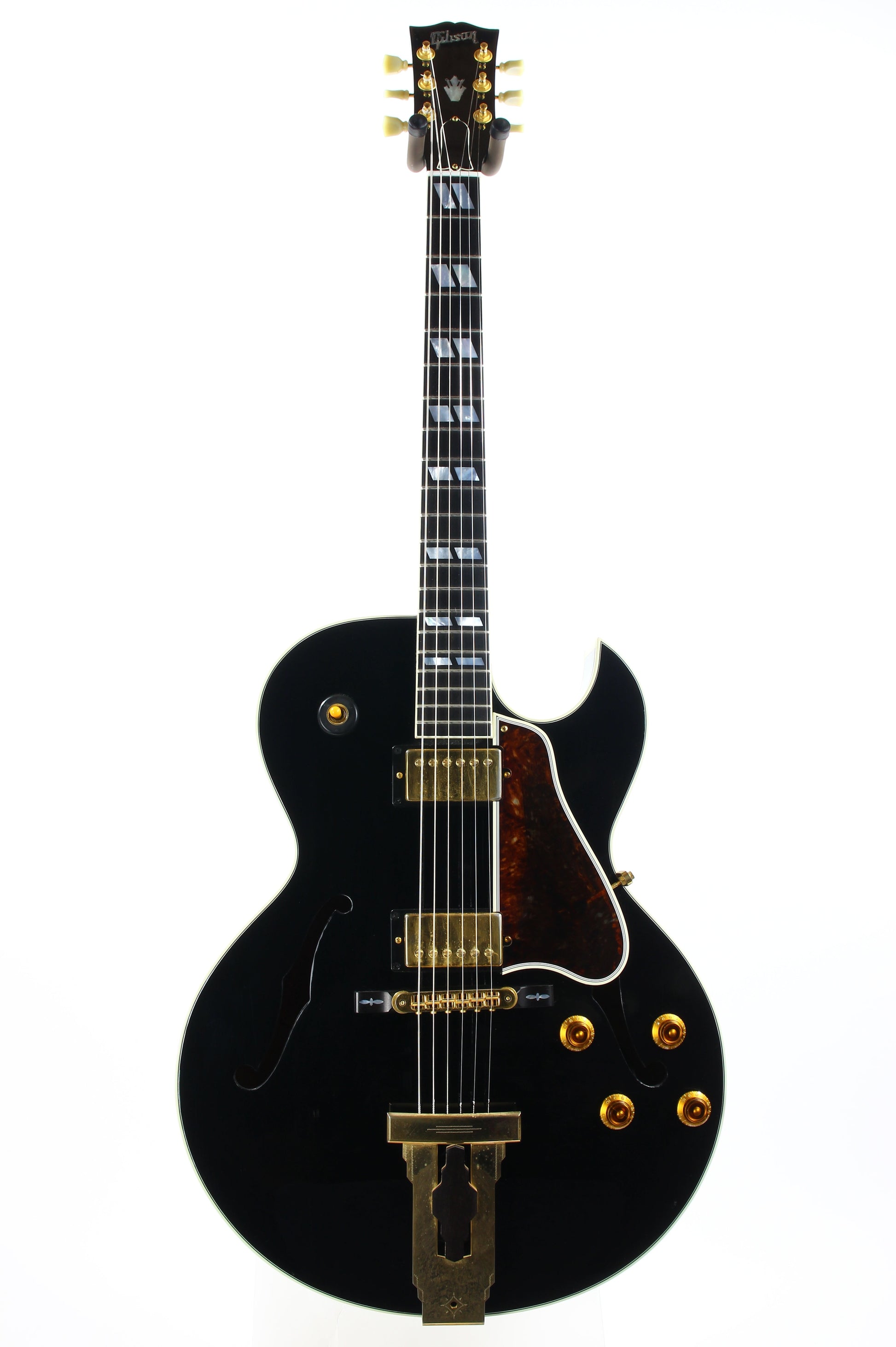 1998 Gibson Custom Shop Historic L-4 CES EBONY BLACK - Solid Spruce Carved Top, ES-175 L4 CES L5