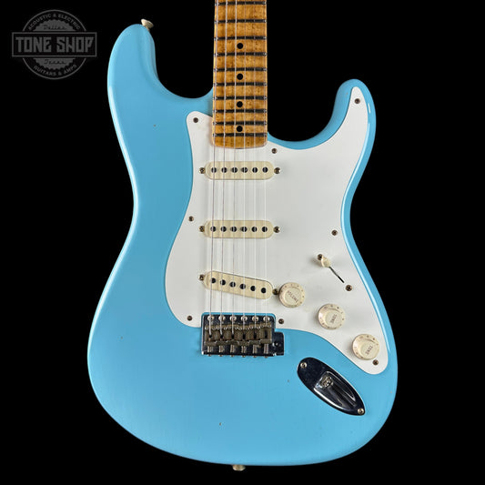 Fender Custom Shop TSG Exclusive ’57 Stratocaster Chambered Daphne Blue Journeyman Relic w/case CZ589262