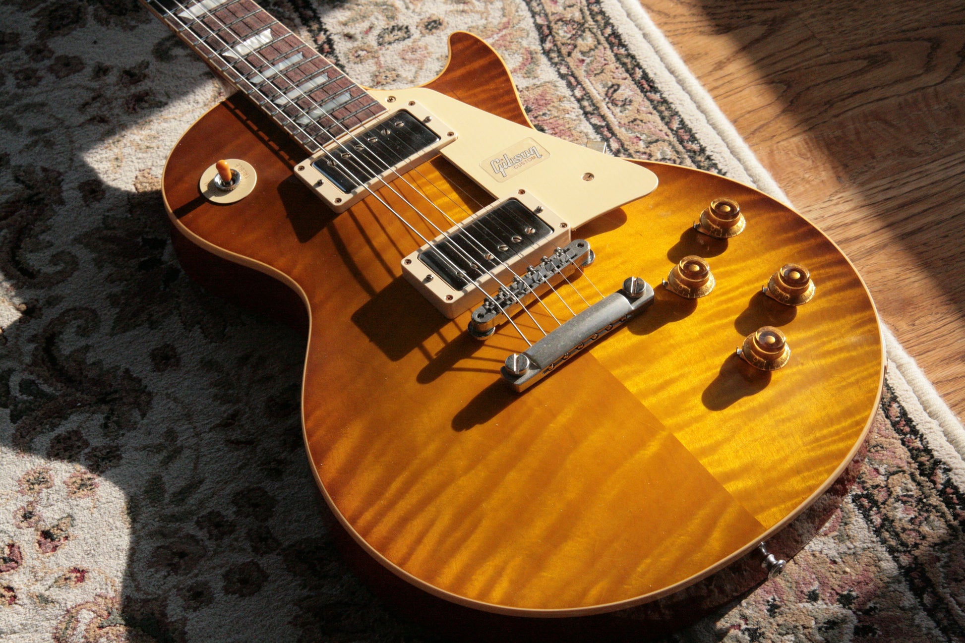2018 Gibson 1959 Les Paul Historic Reissue! R9 59 HONEY LEMON FADE Custom Shop TH Spec