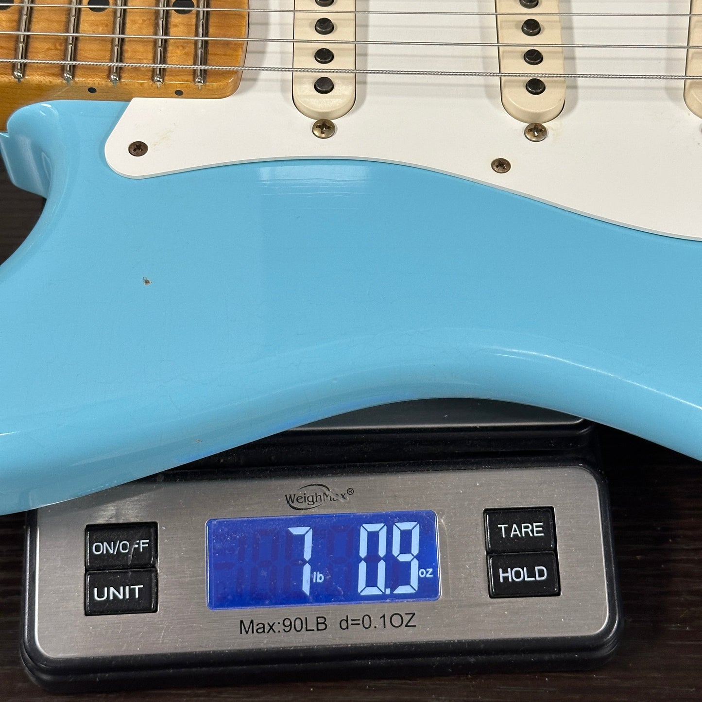 Fender Custom Shop TSG Exclusive ’57 Stratocaster Chambered Daphne Blue Journeyman Relic w/case CZ589262