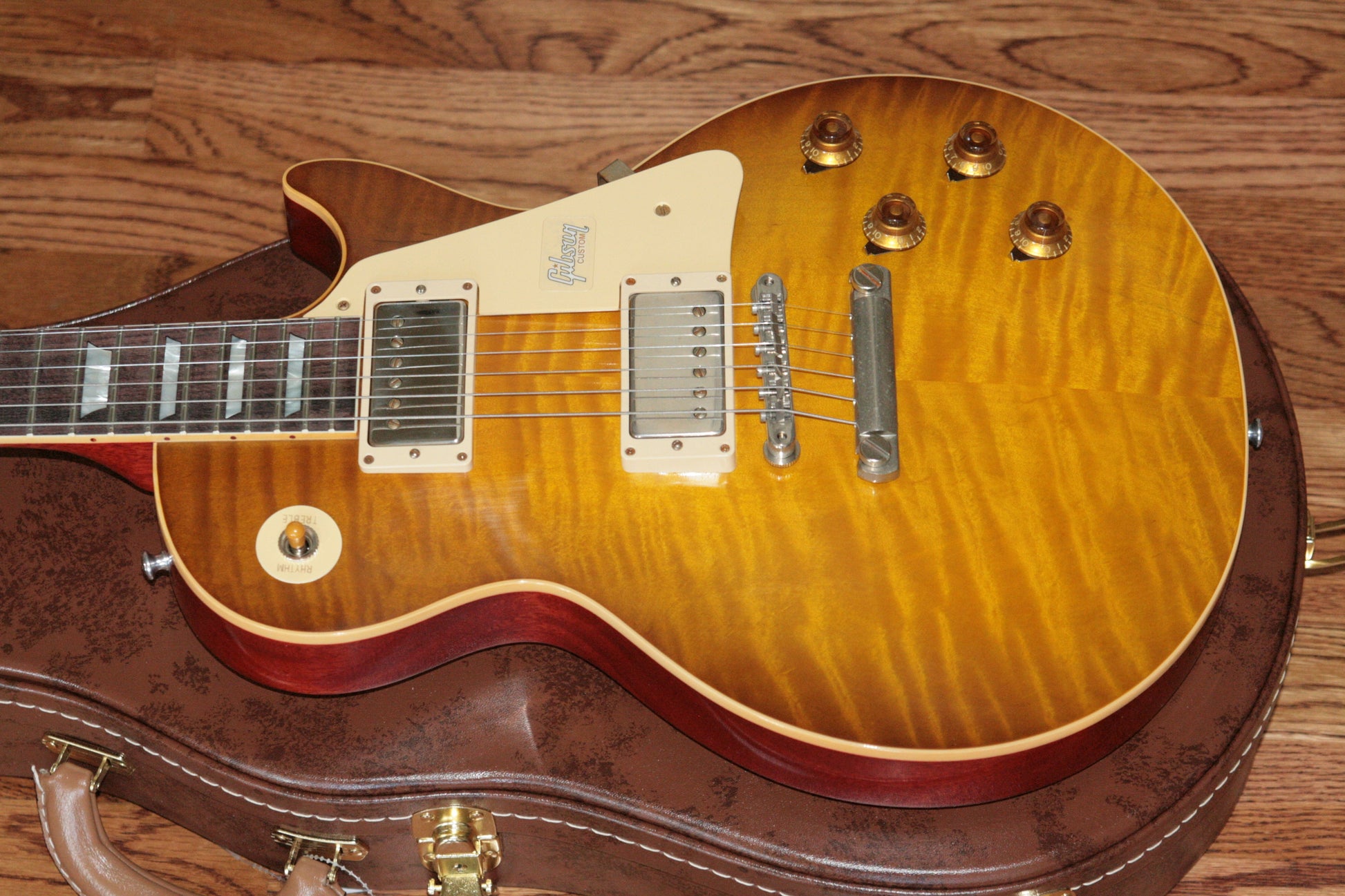 2018 Gibson 1959 Les Paul Historic Reissue! R9 59 HONEY LEMON FADE Custom Shop TH Spec