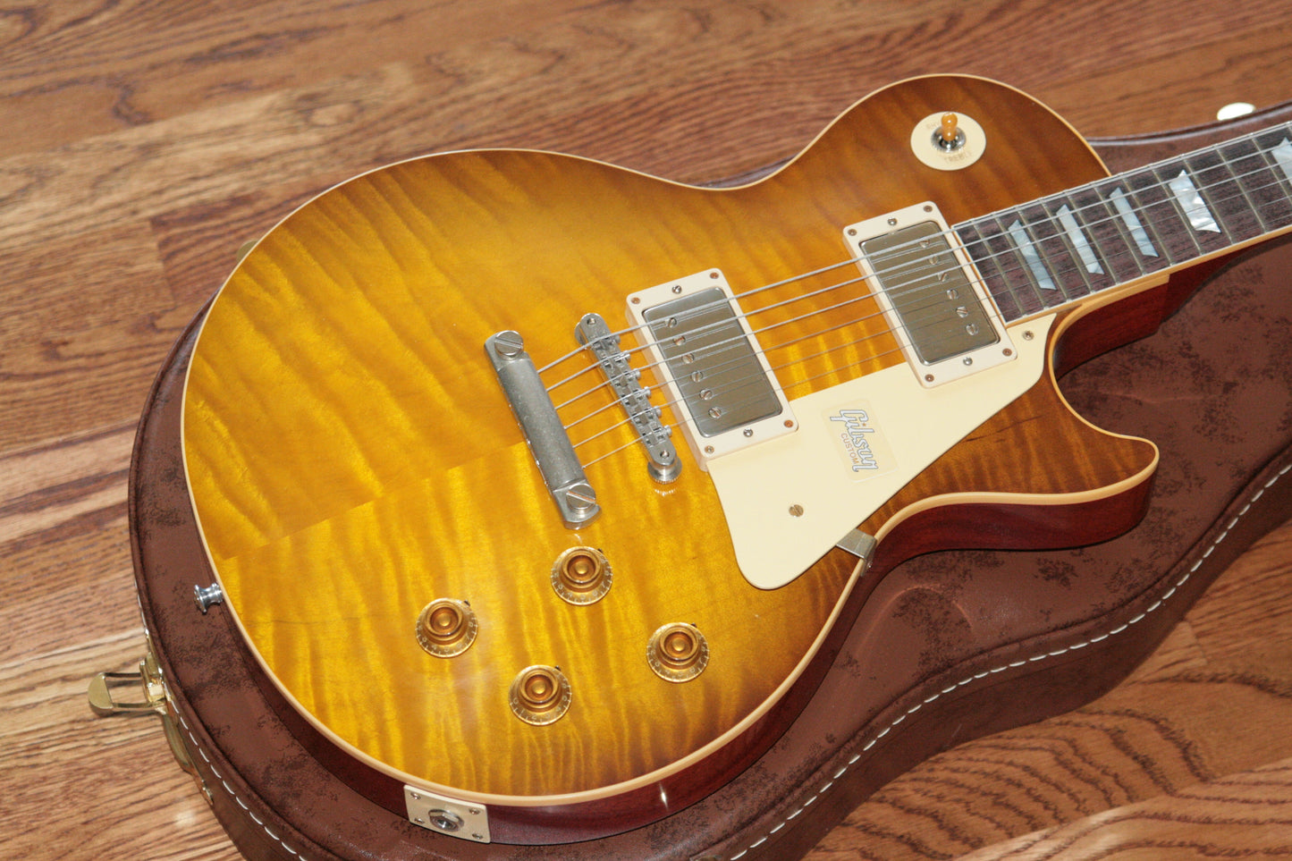 2018 Gibson 1959 Les Paul Historic Reissue! R9 59 HONEY LEMON FADE Custom Shop TH Spec