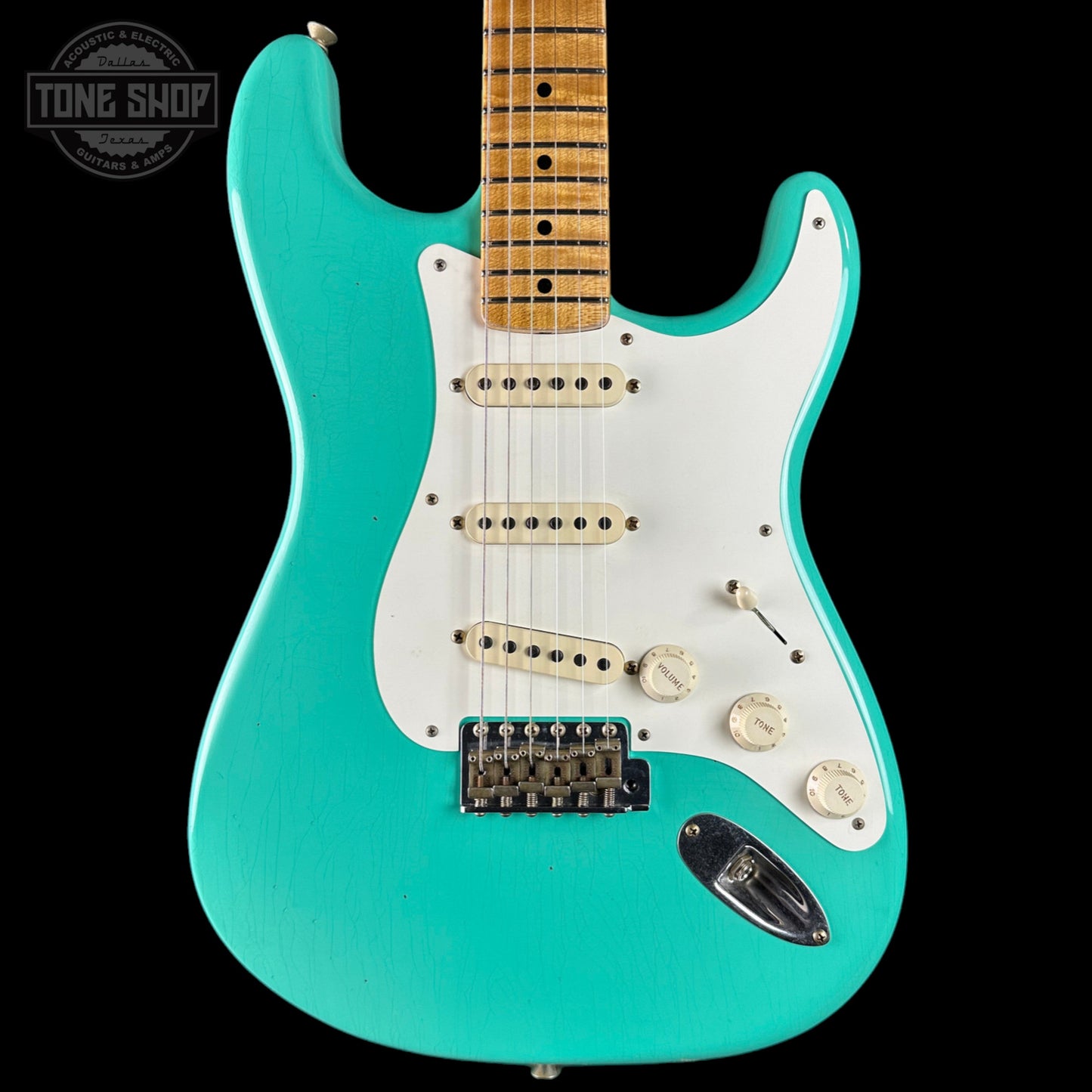 Fender Custom Shop TSG Exclusive ’57 Stratocaster Chambered Surf Green Journeyman Relic w/case CZ588989