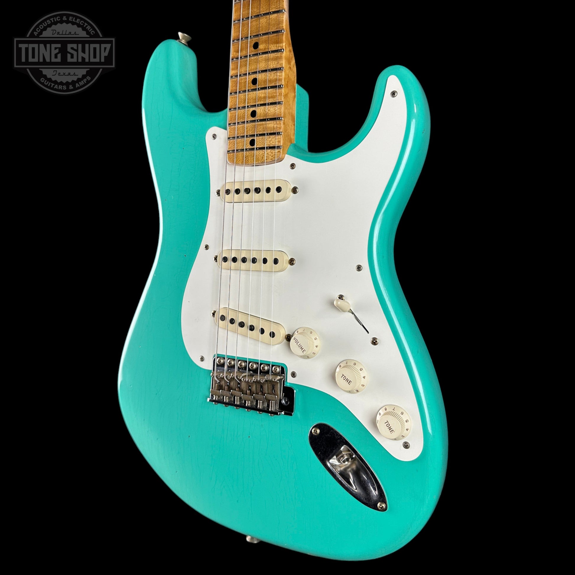 Fender Custom Shop TSG Exclusive ’57 Stratocaster Chambered Surf Green Journeyman Relic w/case CZ588989