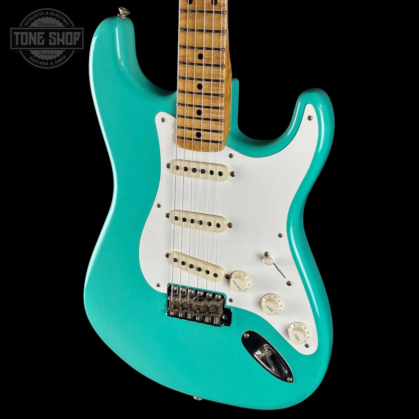 Fender Custom Shop TSG Exclusive ’57 Stratocaster Chambered Surf Green Journeyman Relic w/case CZ588989