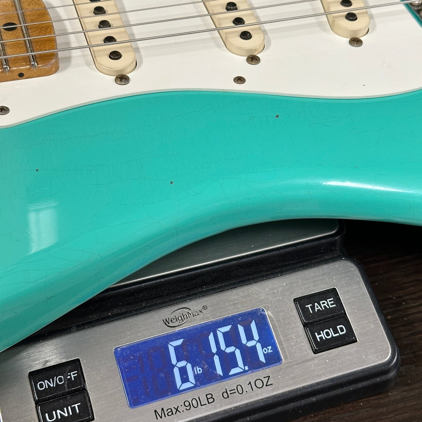 Fender Custom Shop TSG Exclusive ’57 Stratocaster Chambered Surf Green Journeyman Relic w/case CZ588989