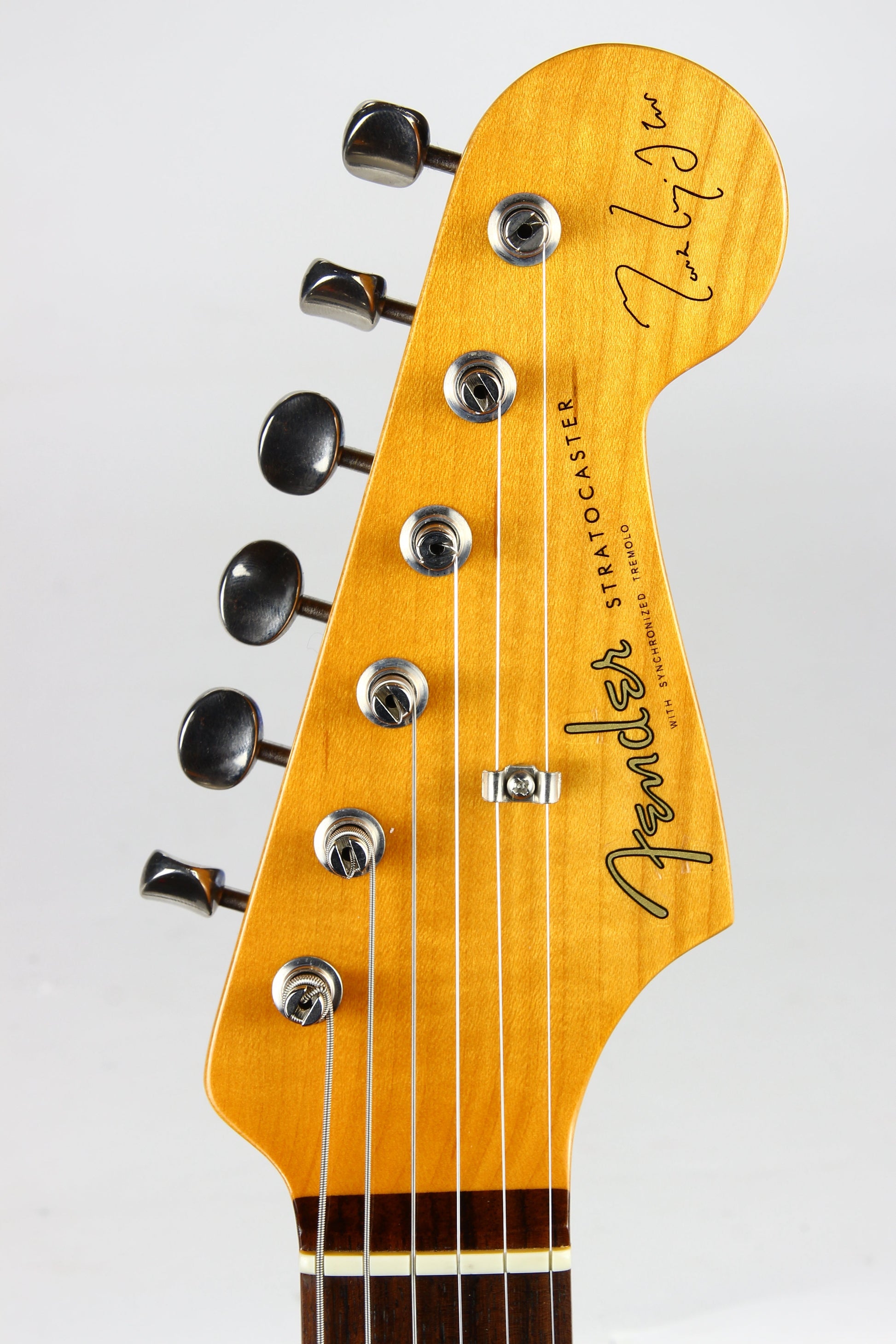 2009 Fender Mark Knopfler Artist Series Signature Stratocaster American Vintage USA - Ash Body, Hot Rod Red, '62 Strat